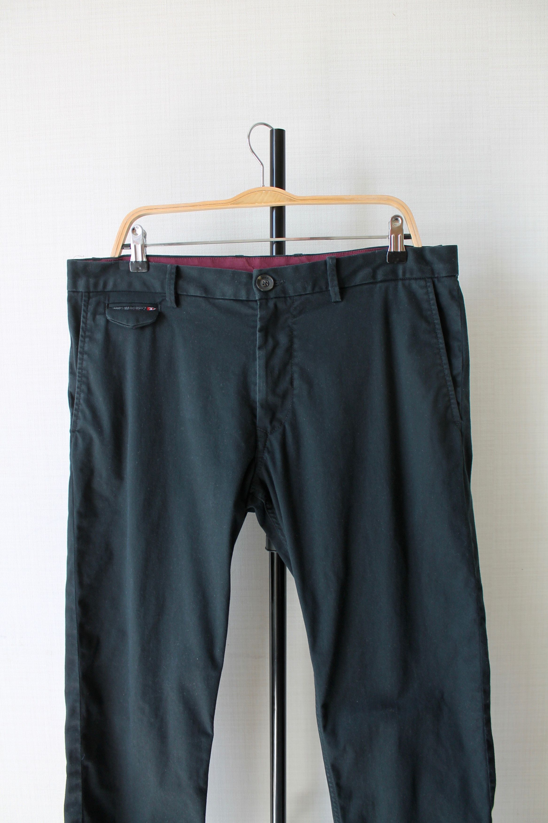 Diesel DIESEL Stretch Chino Pants Slim cropped Size US 34 / EU 50 - 2 Thumbnail