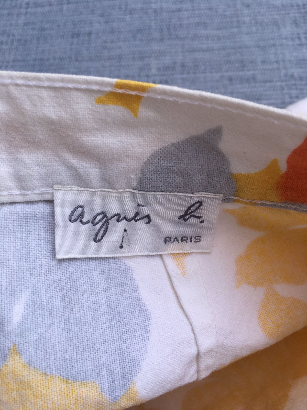 Vintage × agnes b. vintage agnes b cropped printed pants Size US 26 / EU 42 - 7 Thumbnail