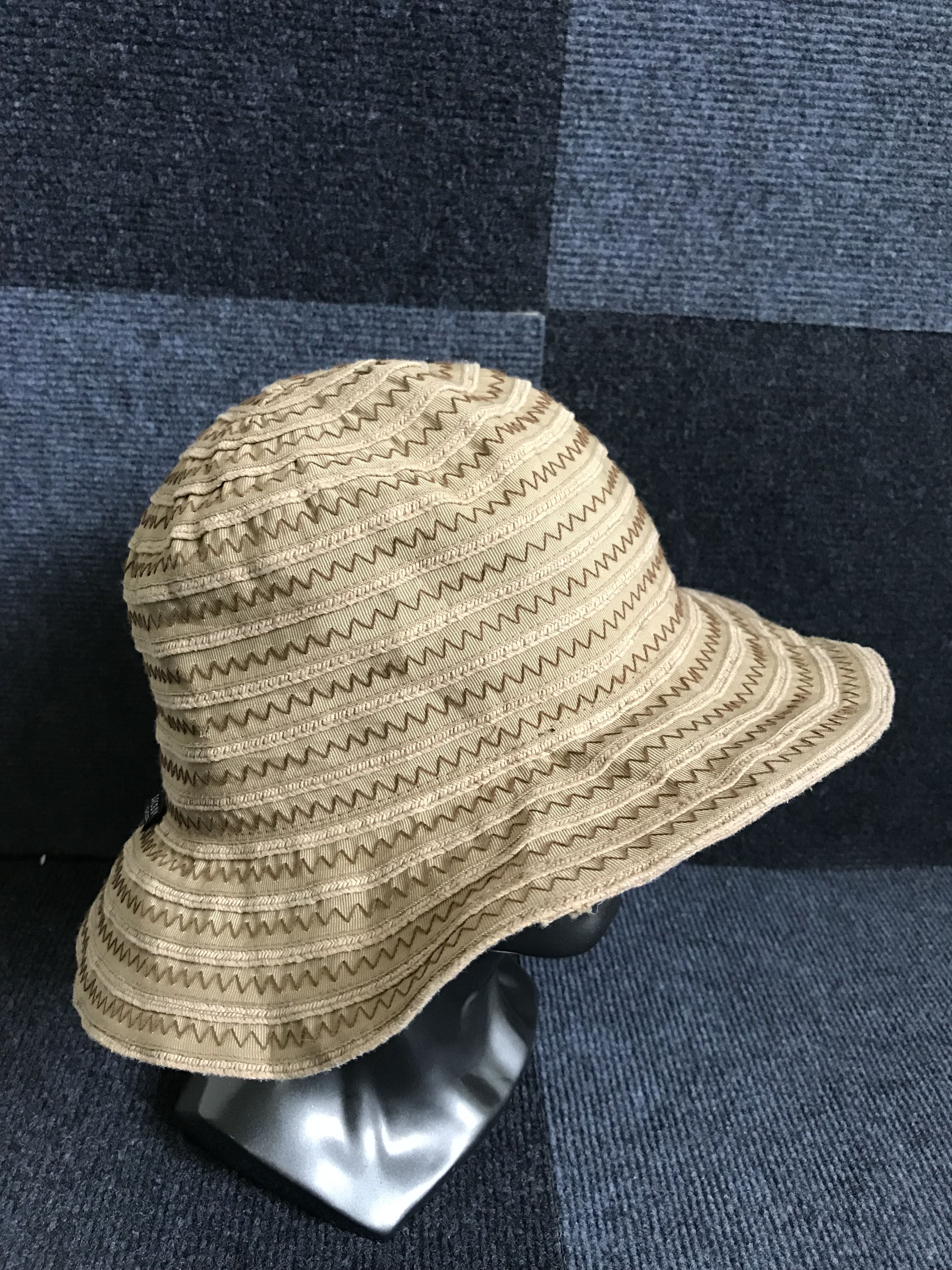 Japanese Brand × Yohji Yamamoto BSC7 SACSNY YSACC Yohji Yamamoto Artisanal Hat Size ONE SIZE - 3 Thumbnail