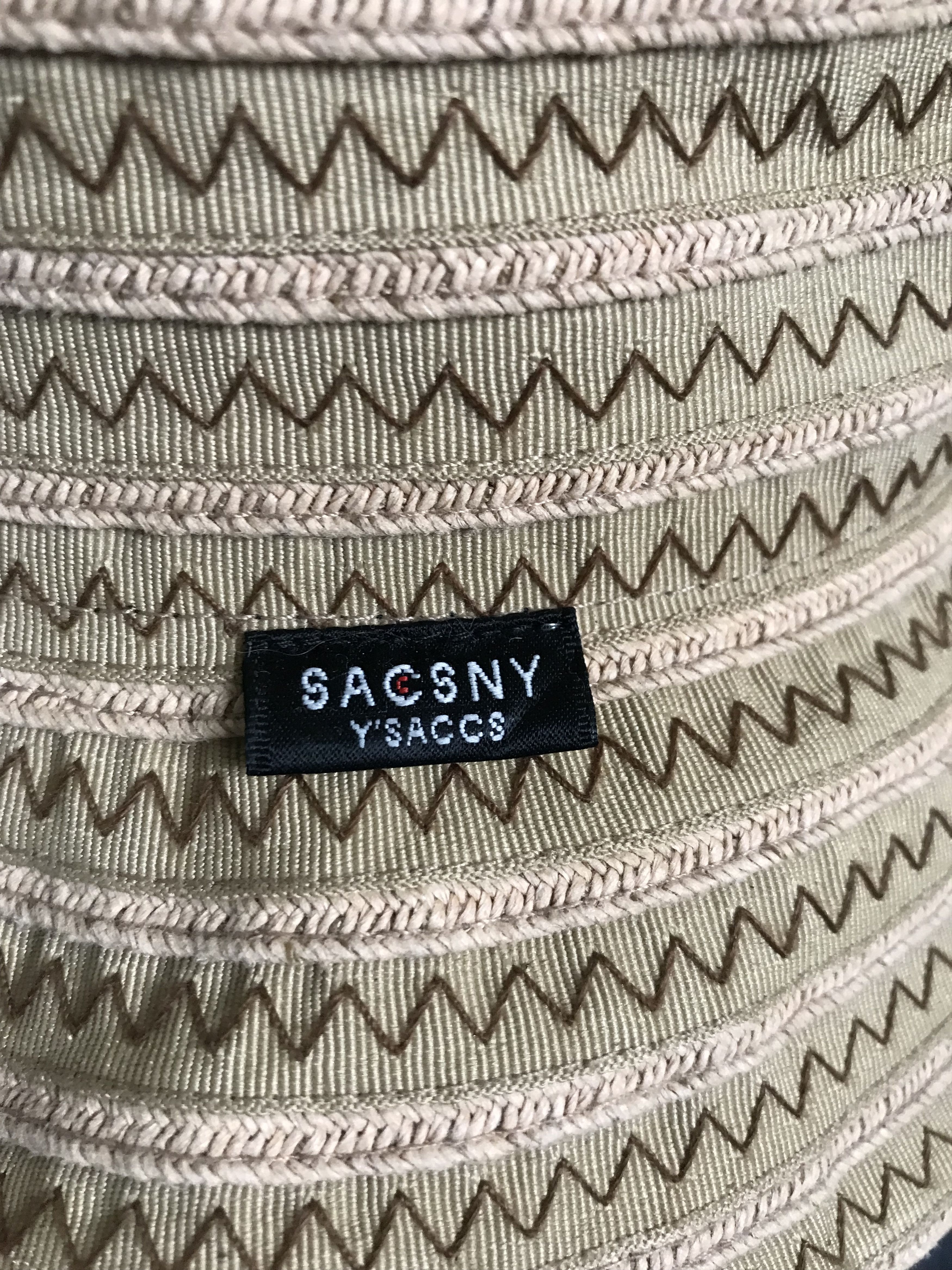 Japanese Brand × Yohji Yamamoto BSC7 SACSNY YSACC Yohji Yamamoto Artisanal Hat Size ONE SIZE - 5 Thumbnail