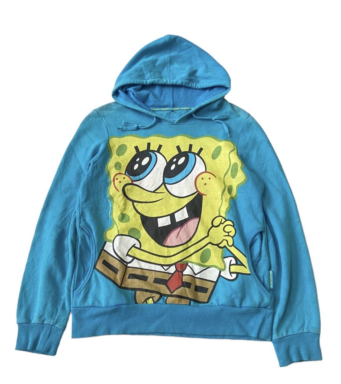 Vintage 2011 Nickelodeon SpongeBob Print Hoodie | Grailed