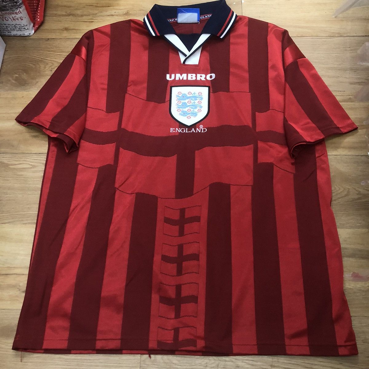 England World Cup 1998 classic away shirt