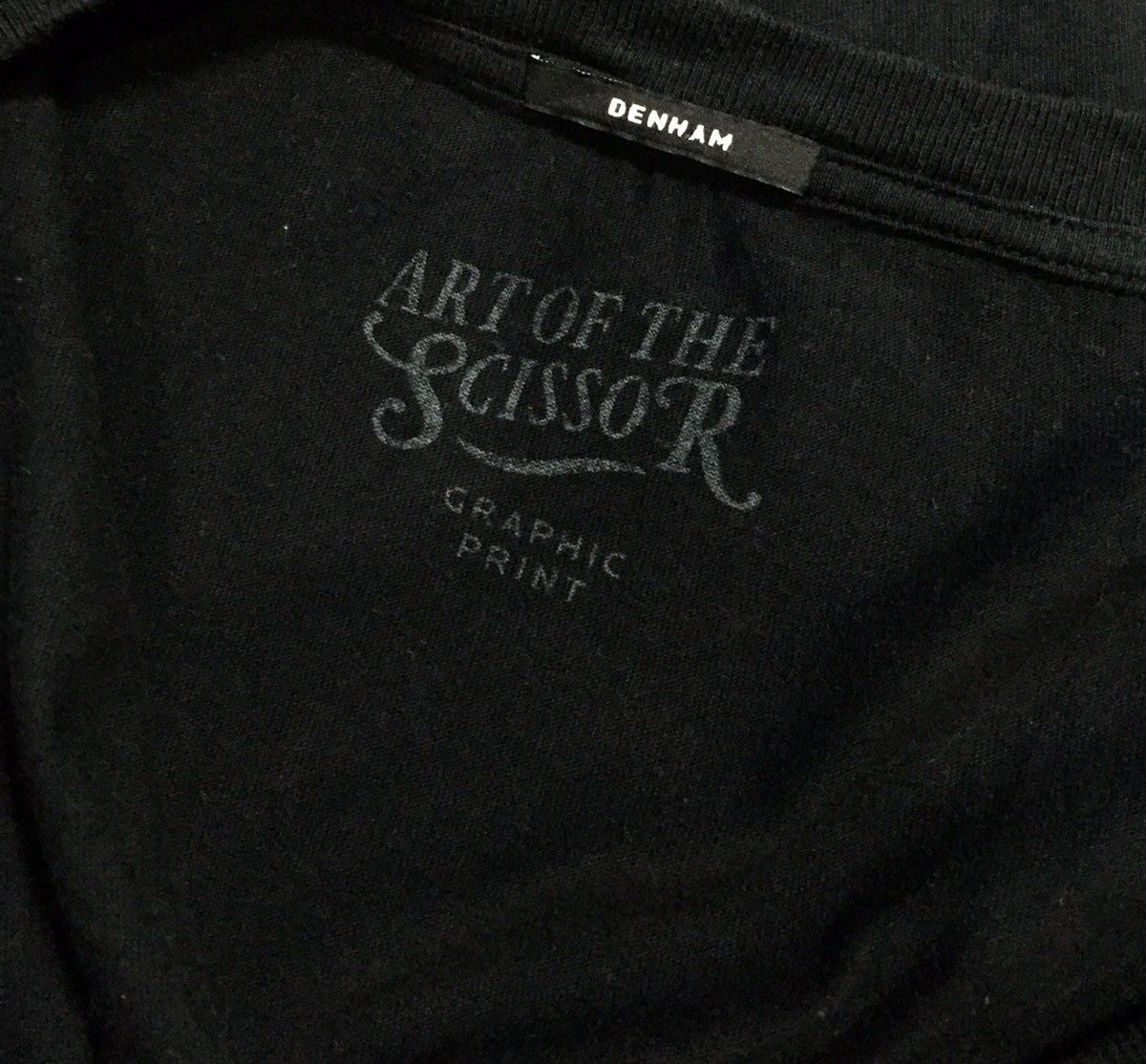 DENHAM × Designer × Seditionaries Designer Denham Art of Scissor Jeanmaker Tee Shirt Size US XL / EU 56 / 4 - 5 Thumbnail