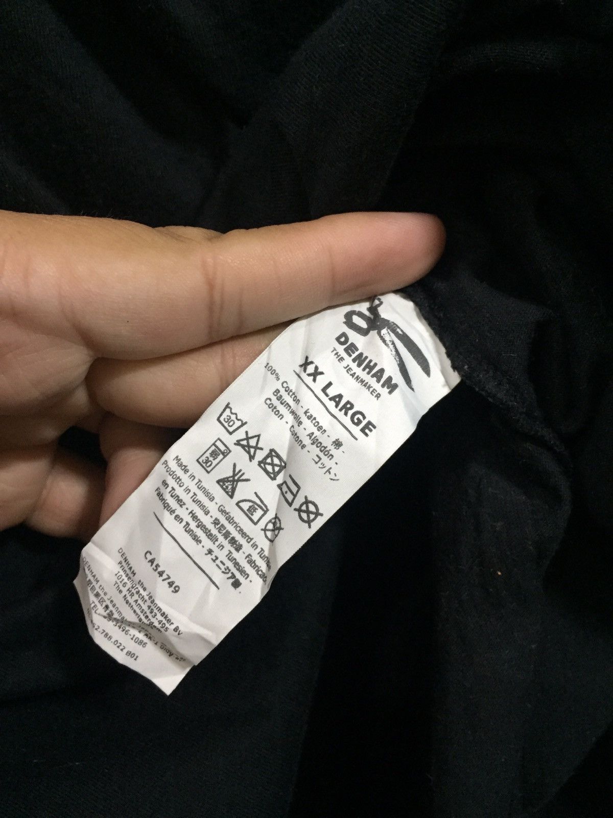 DENHAM × Designer × Seditionaries Designer Denham Art of Scissor Jeanmaker Tee Shirt Size US XL / EU 56 / 4 - 6 Thumbnail