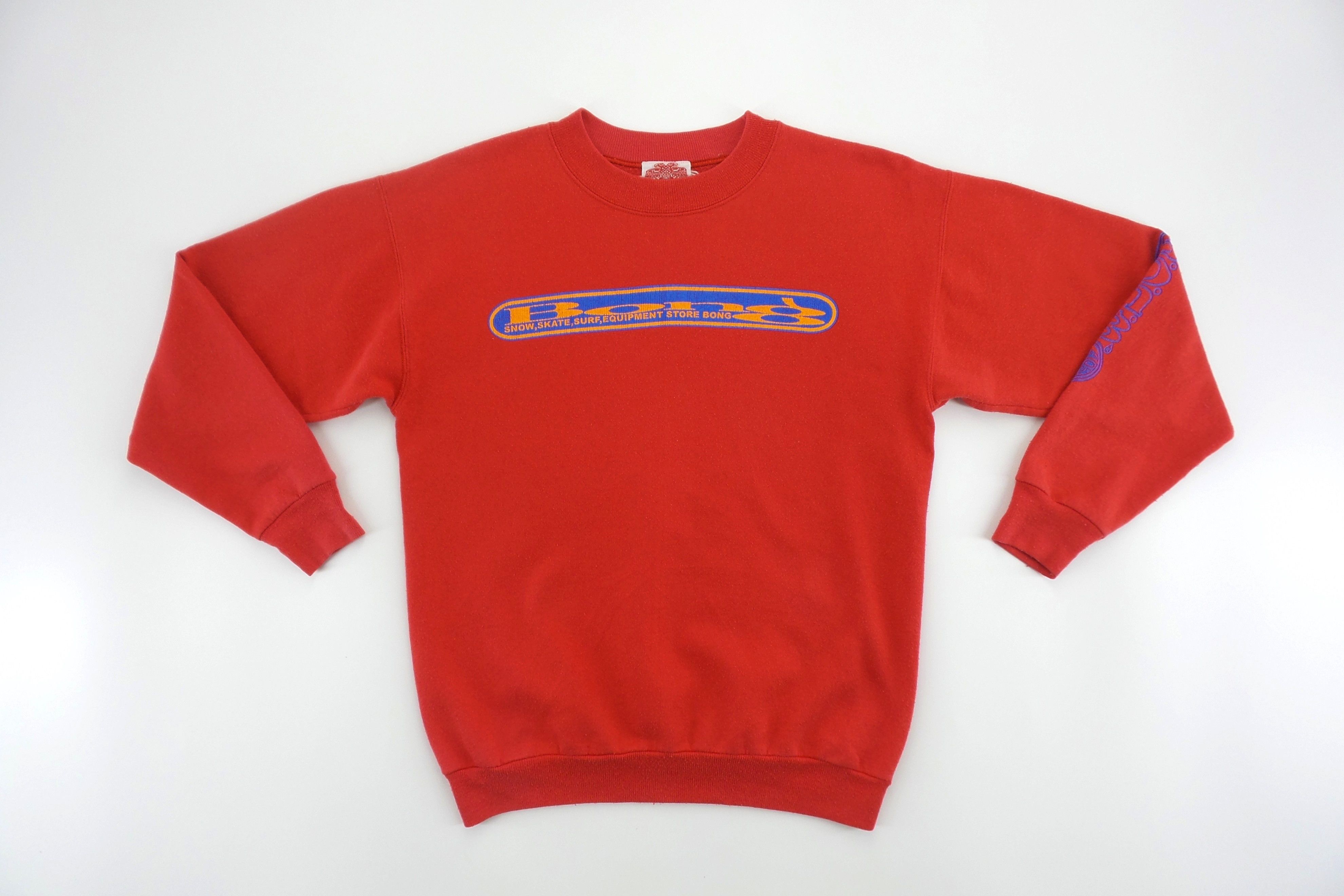 Vintage VINTAGE Bong Skateboard Sweaters Size US S / EU 44-46 / 1 - 1 Thumbnail