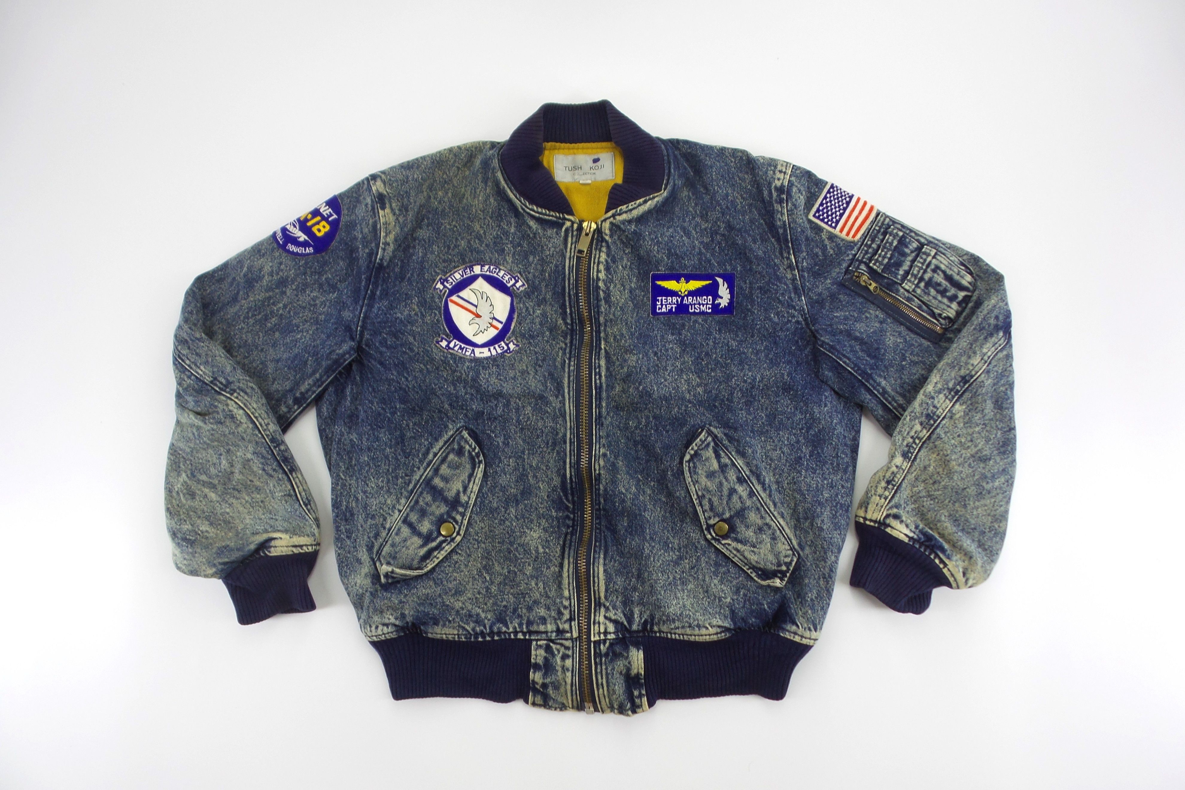 ジャケット・アウター SHERMER academy Jude Denim Bomber Japanese Brand SHERMER ACADEMY JUDE DENIM BOMBER | Grailed