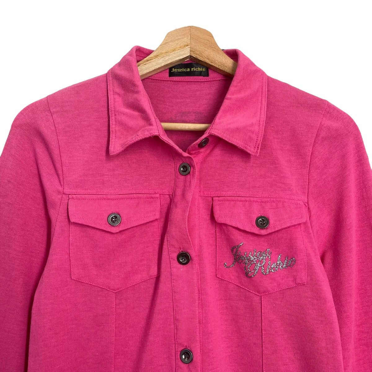Japanese Brand × Vintage Jessica Richie Big Logo Longsleeve Size XS Size US XS / EU 42 / 0 - 8 Thumbnail