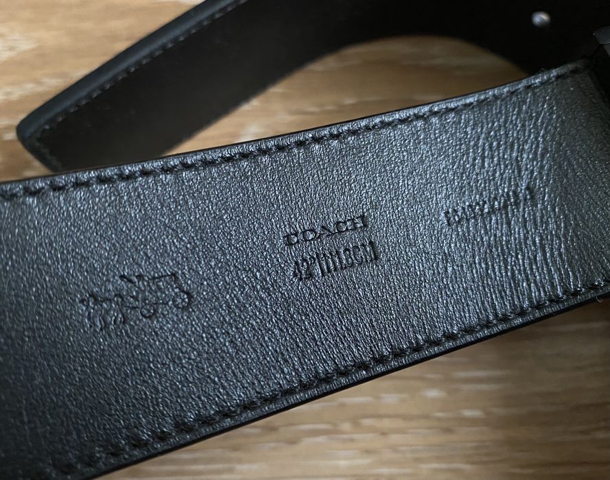 Coach Leather belt Coach | Grailed