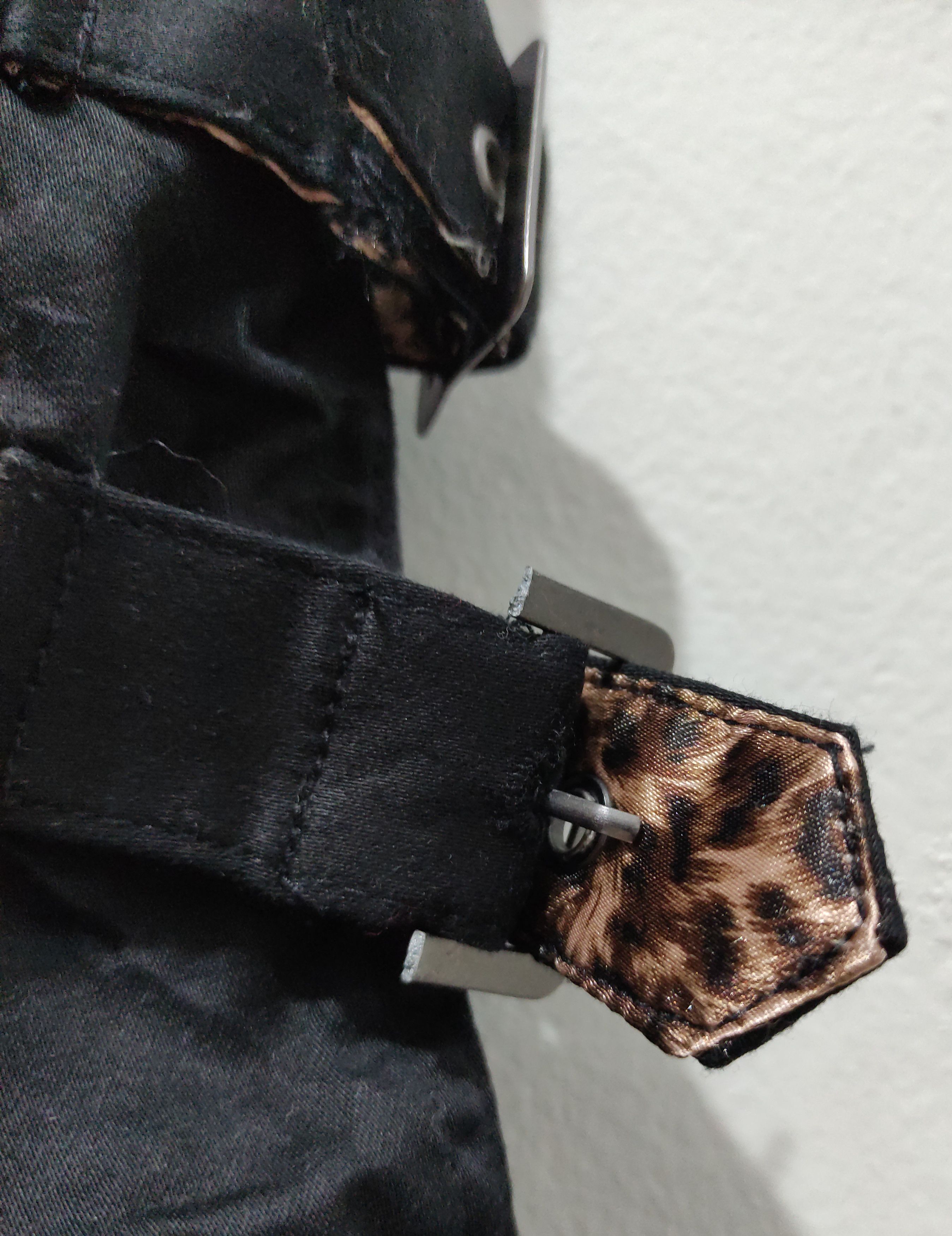 BG - SHO Seditonaries Bondage pants with leopard belt