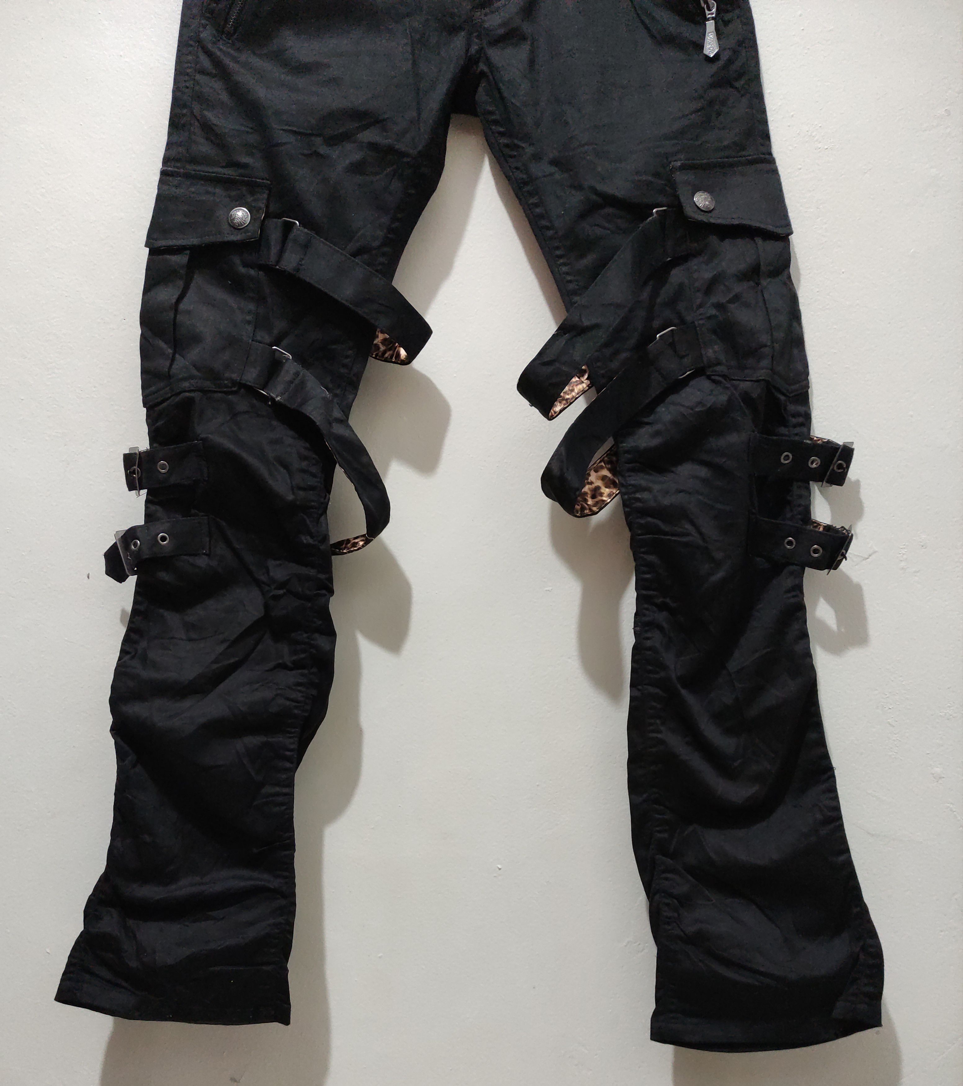 BG - SHO Seditonaries Bondage pants with leopard belt