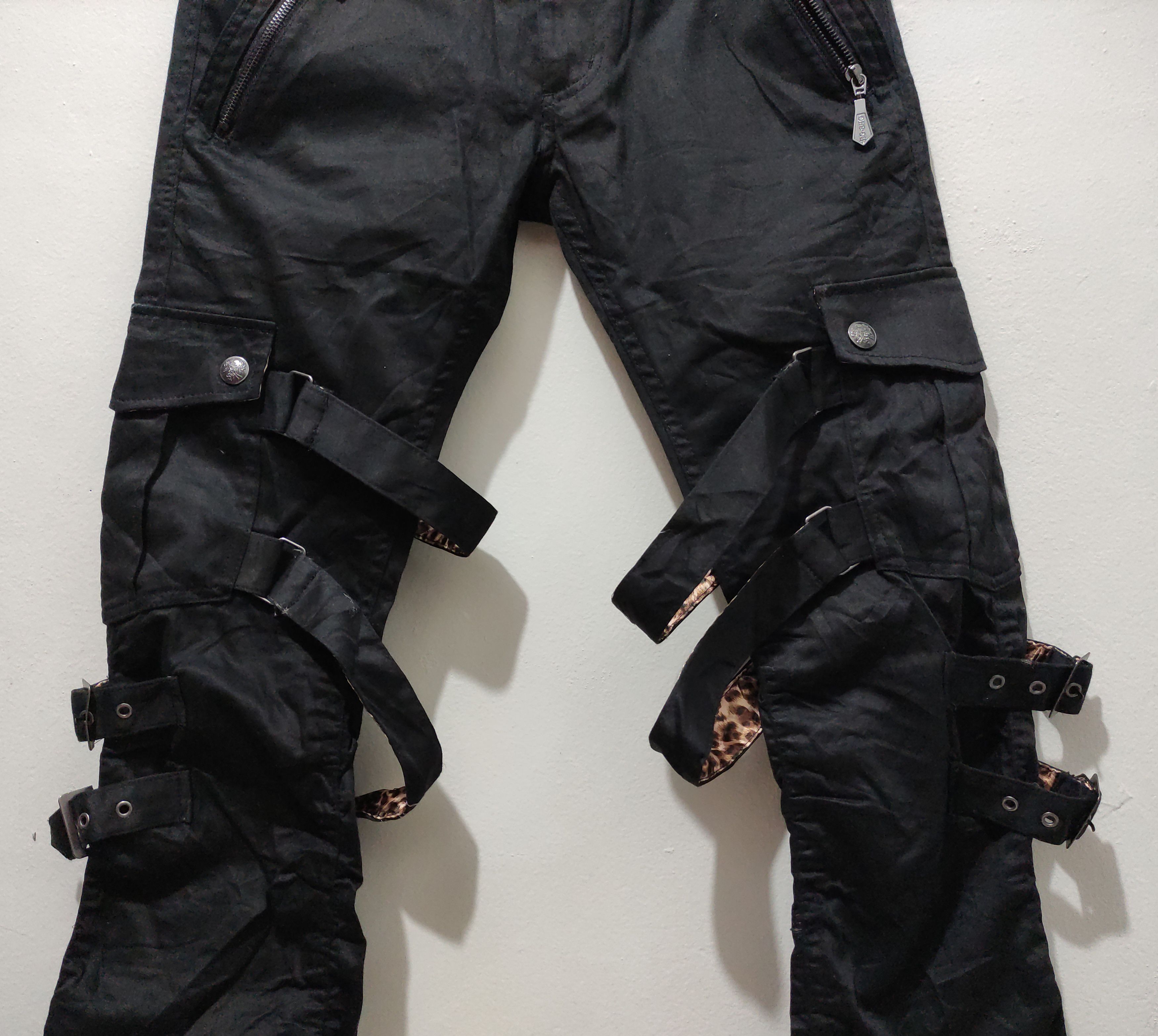 BG - SHO Seditonaries Bondage pants with leopard belt
