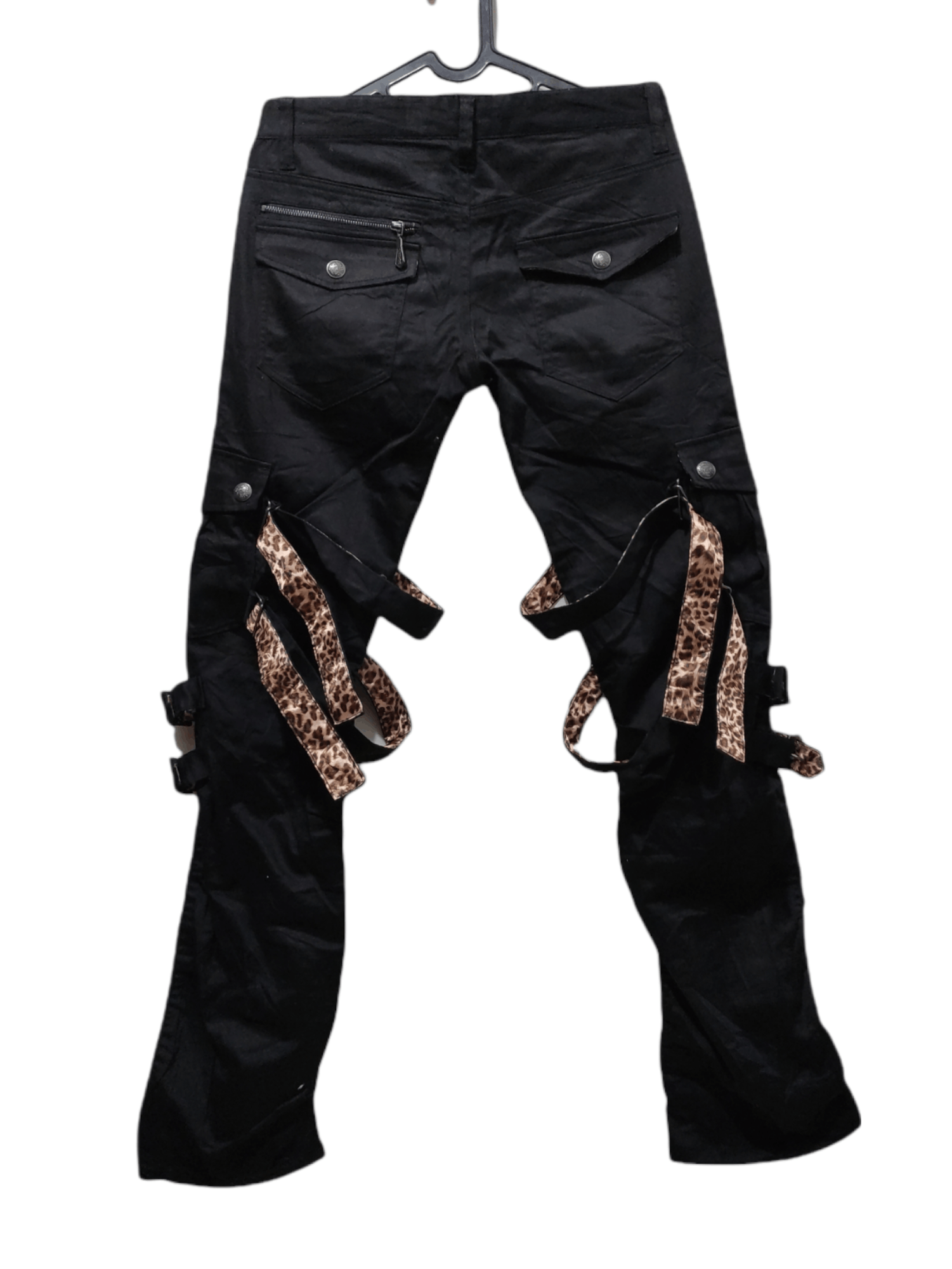 BG - SHO Seditonaries Bondage pants with leopard belt