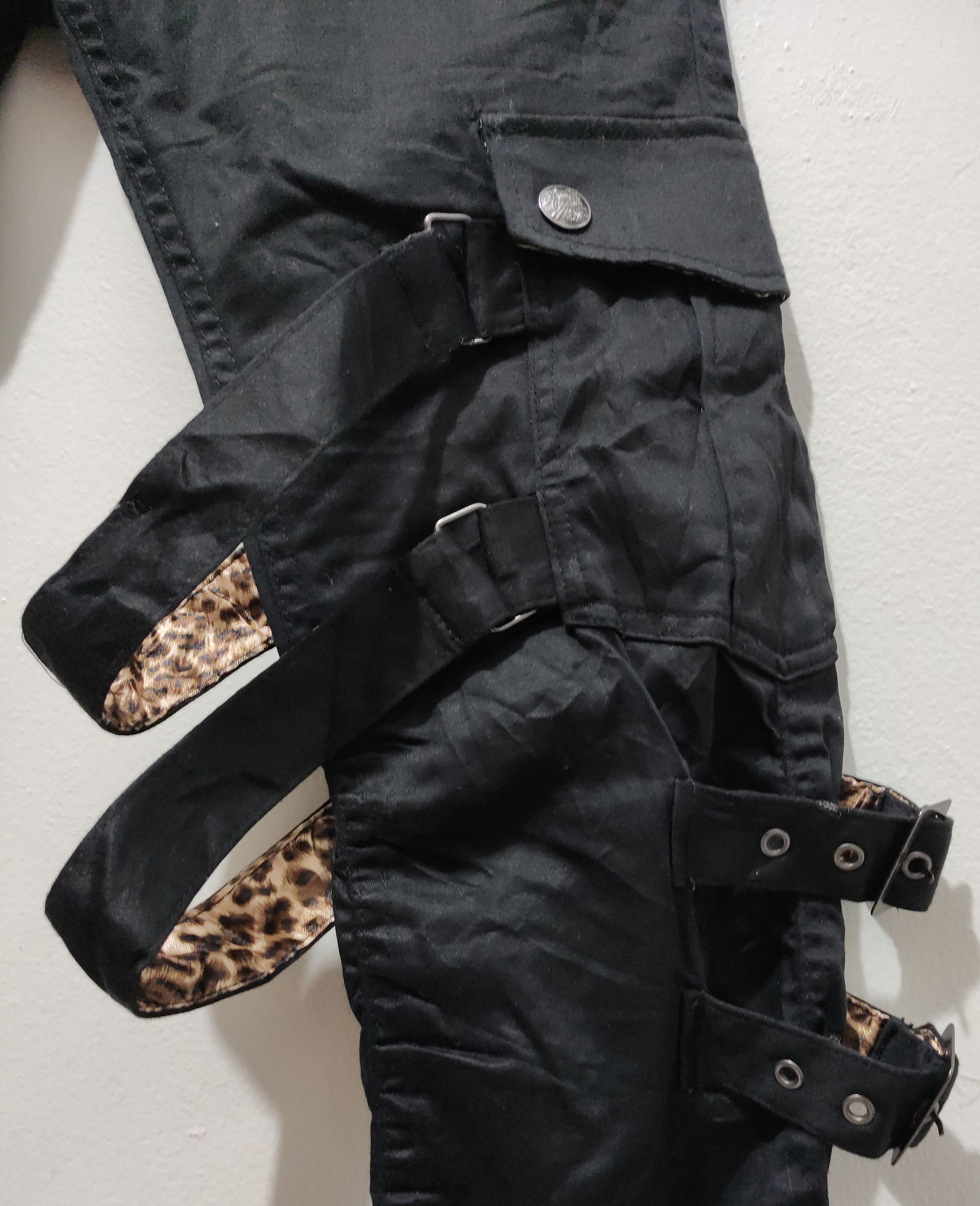 BG - SHO Seditonaries Bondage pants with leopard belt
