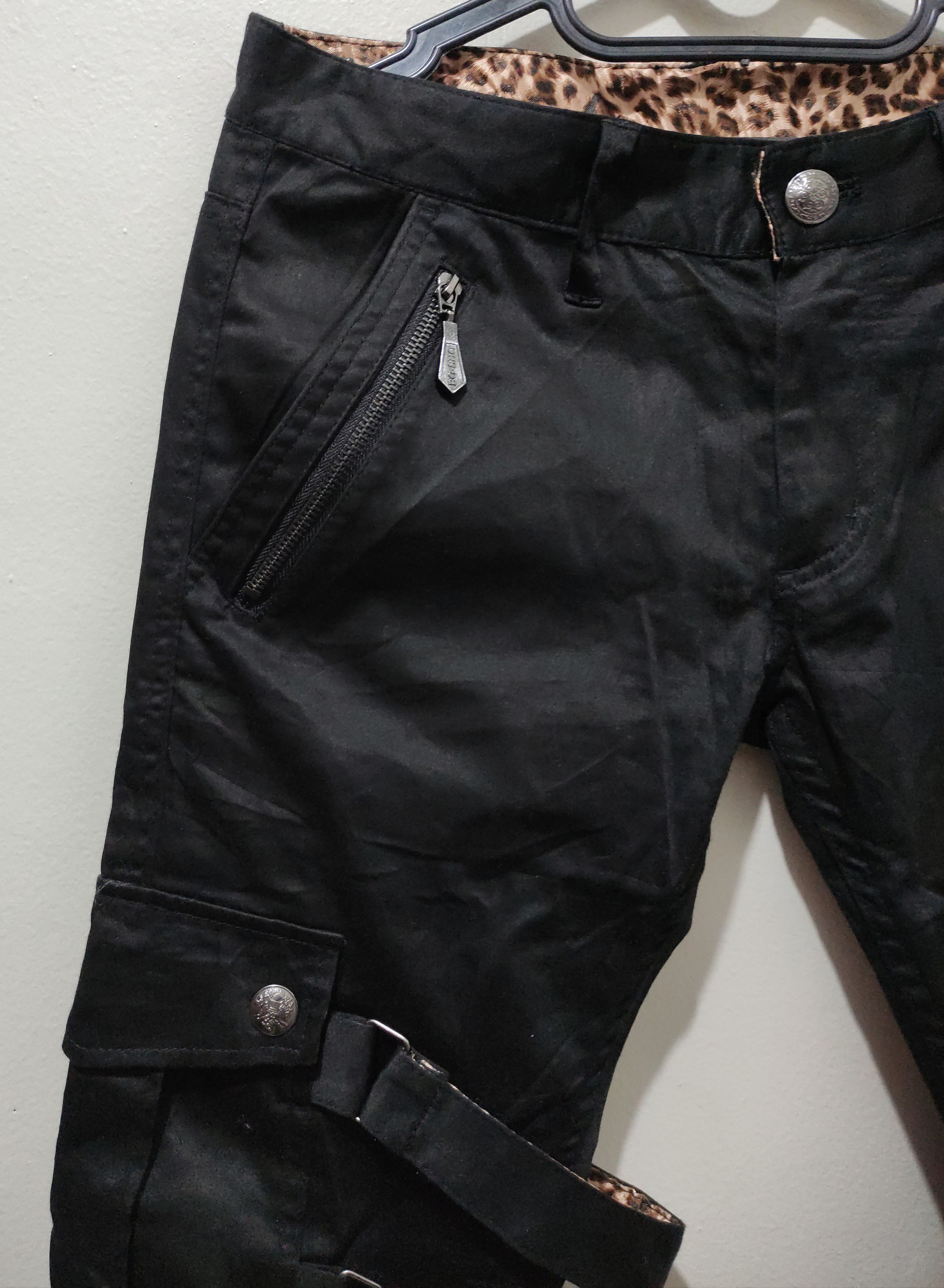 BG - SHO Seditonaries Bondage pants with leopard belt