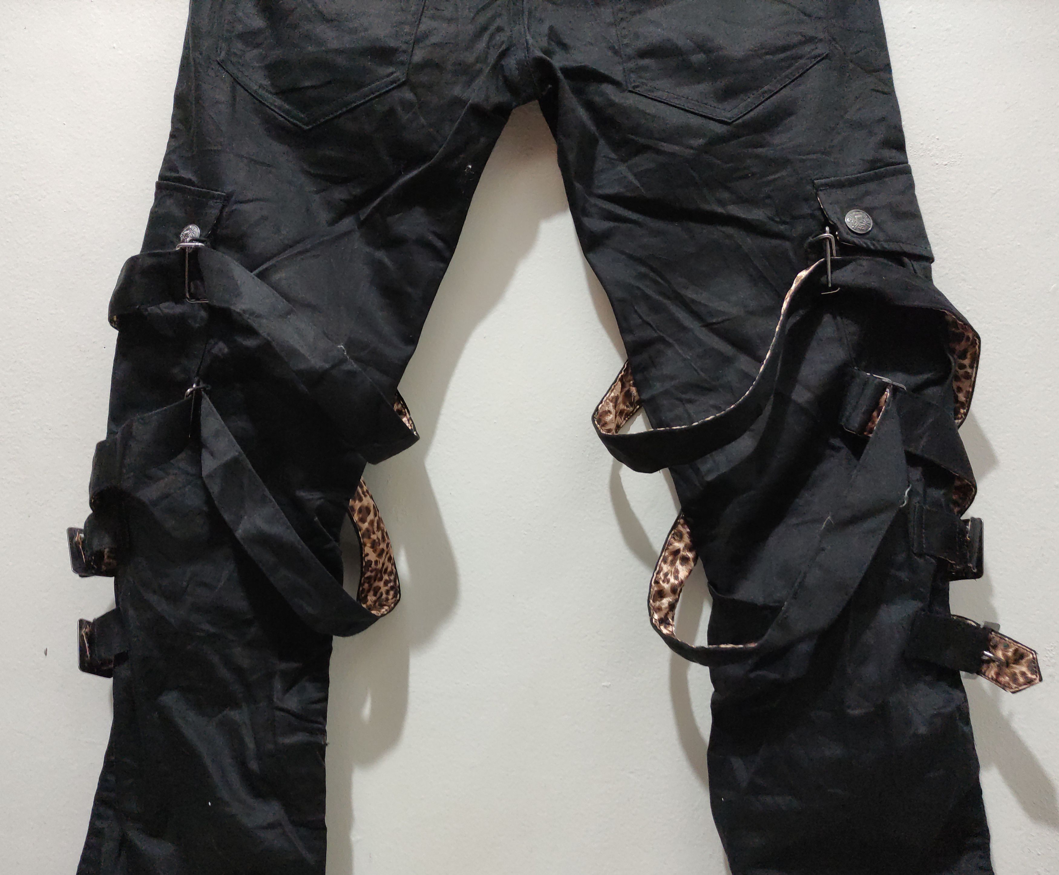 BG - SHO Seditonaries Bondage pants with leopard belt
