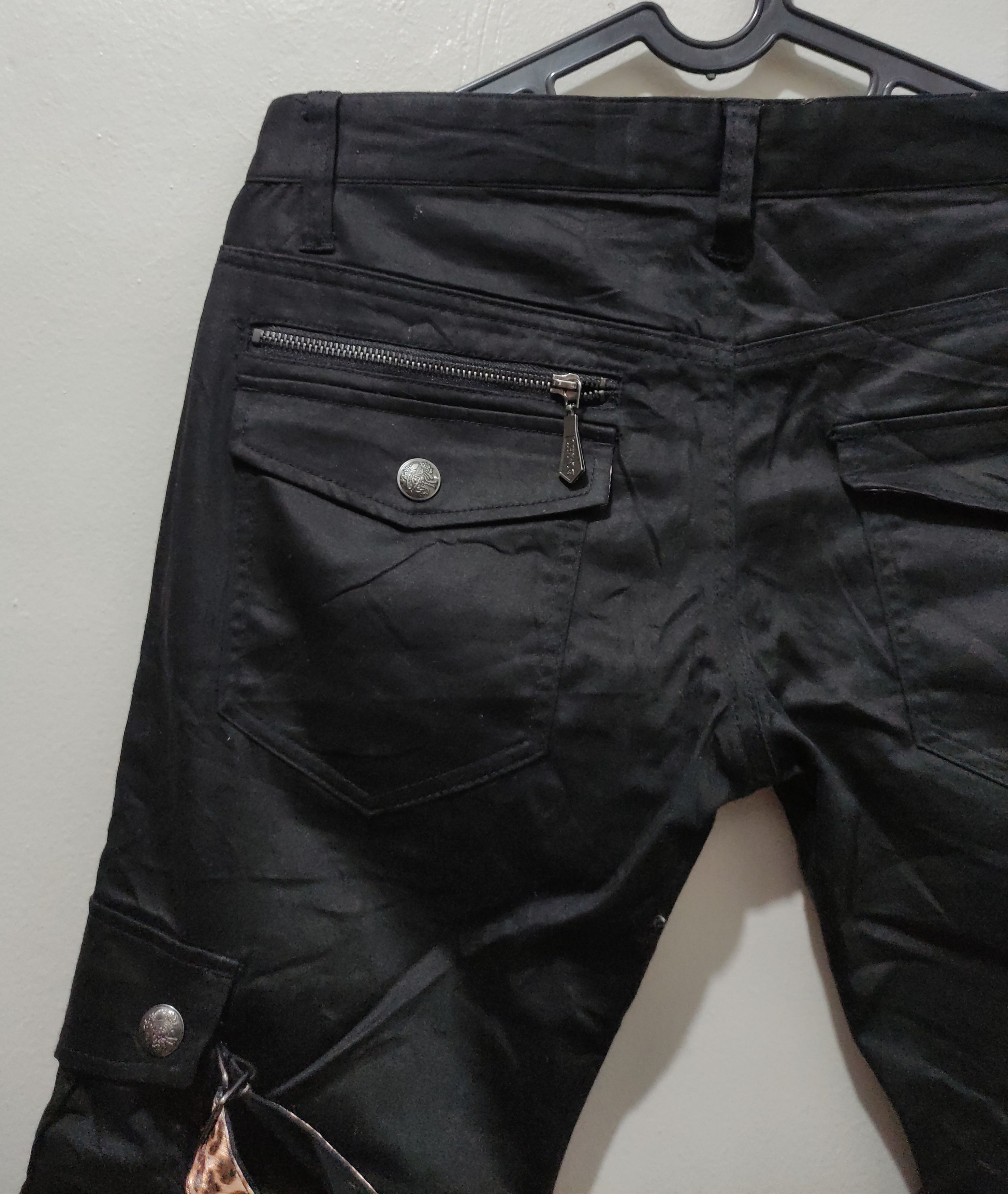 BG - SHO Seditonaries Bondage pants with leopard belt