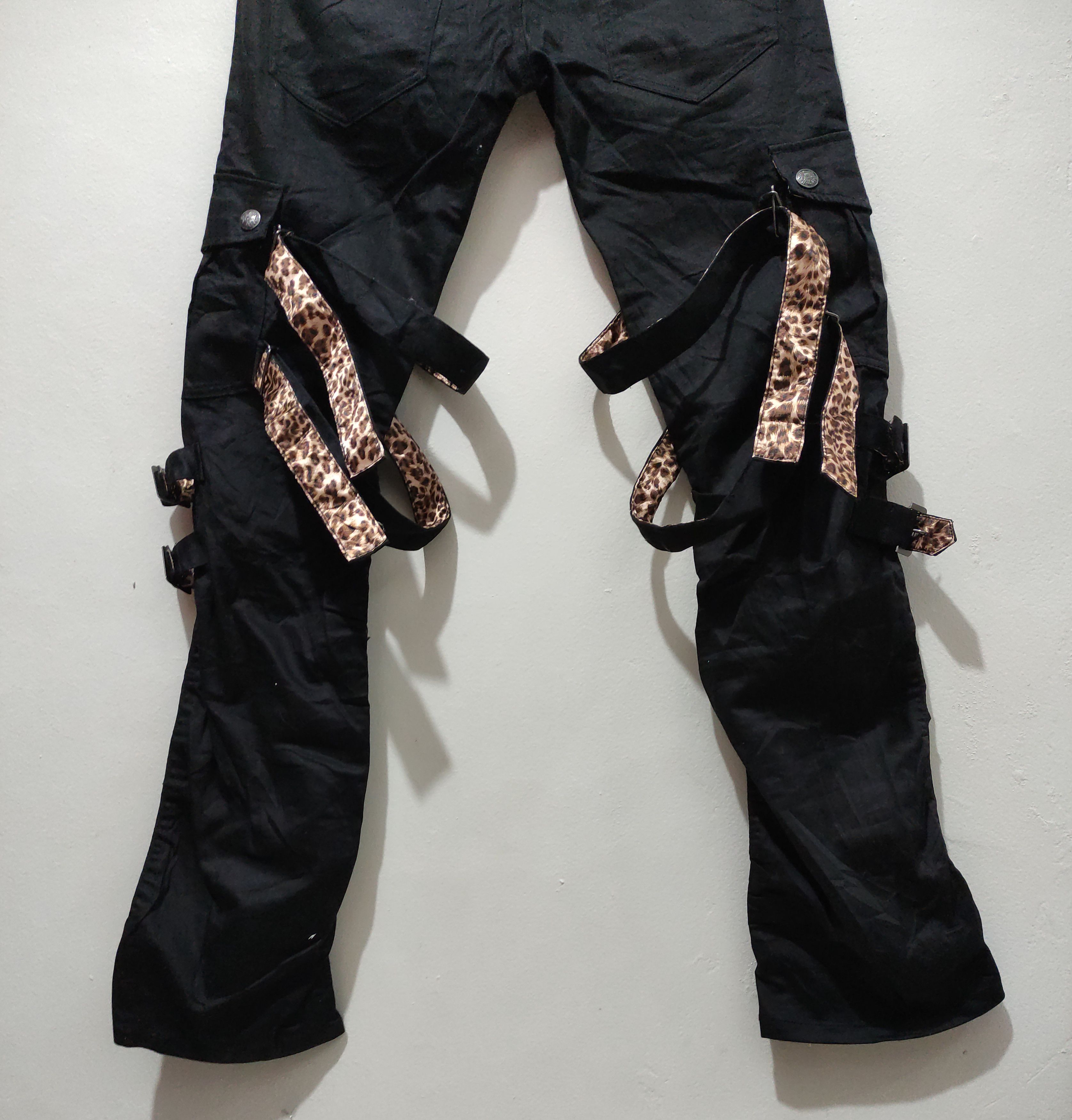 BG - SHO Seditonaries Bondage pants with leopard belt