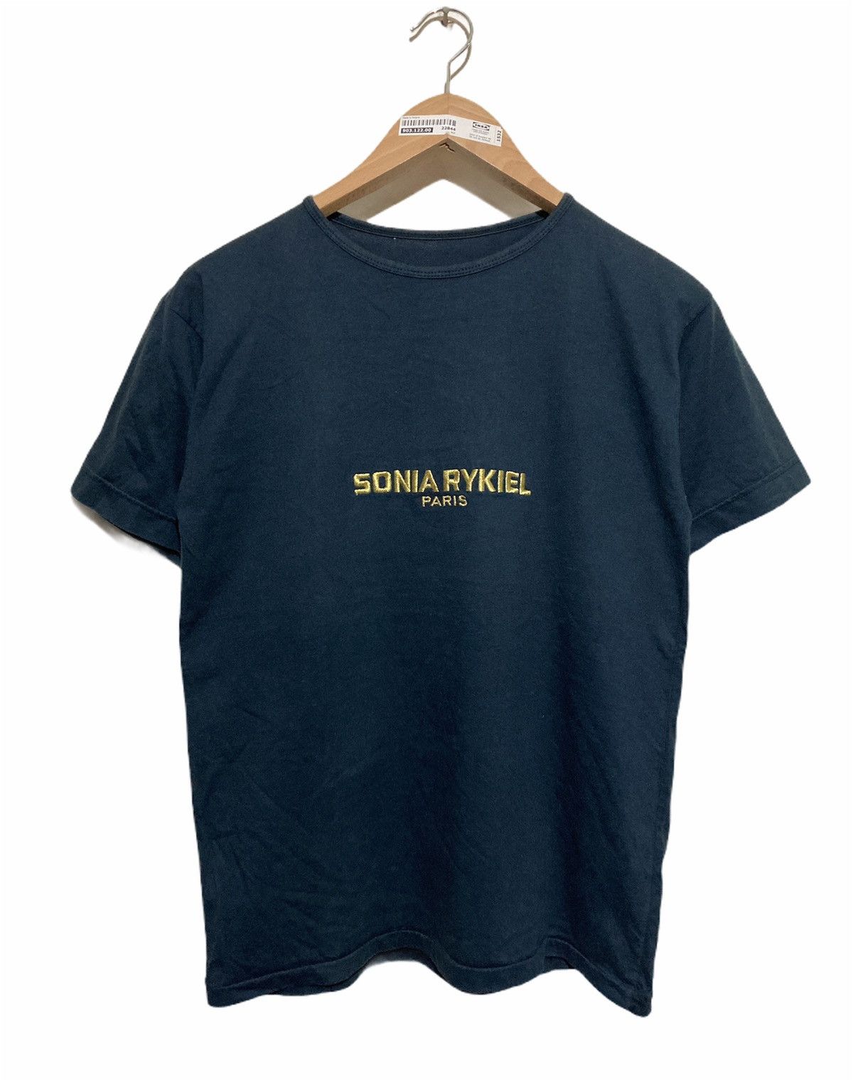 Sonia Rykiel × Vintage Vintage Sonia Rykiel Embroidered Spell Out Tee Size S / US 4 / IT 40 - 1 Thumbnail