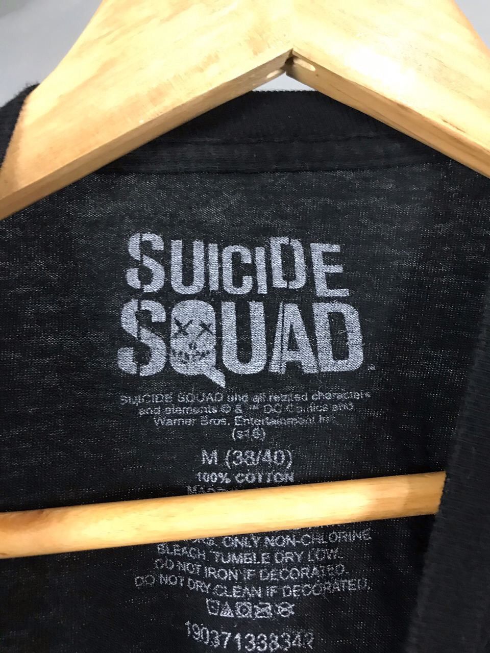 DC Comics × Vintage Harley Quinn Suicide Squad Movie Black Tee Size US M / EU 48-50 / 2 - 4 Thumbnail