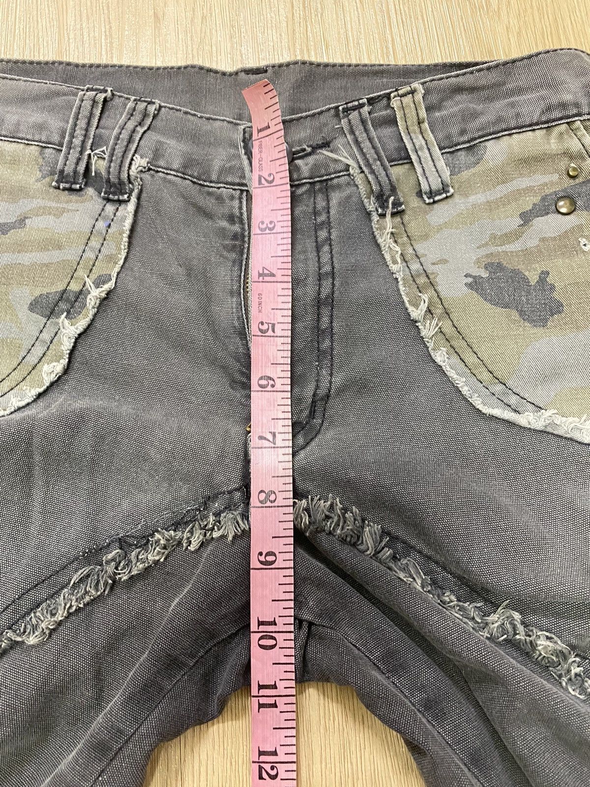 Japanese Brand Bootcut Cargo Kapital Patchwork Style Size US 32 / EU 48 - 16 Thumbnail