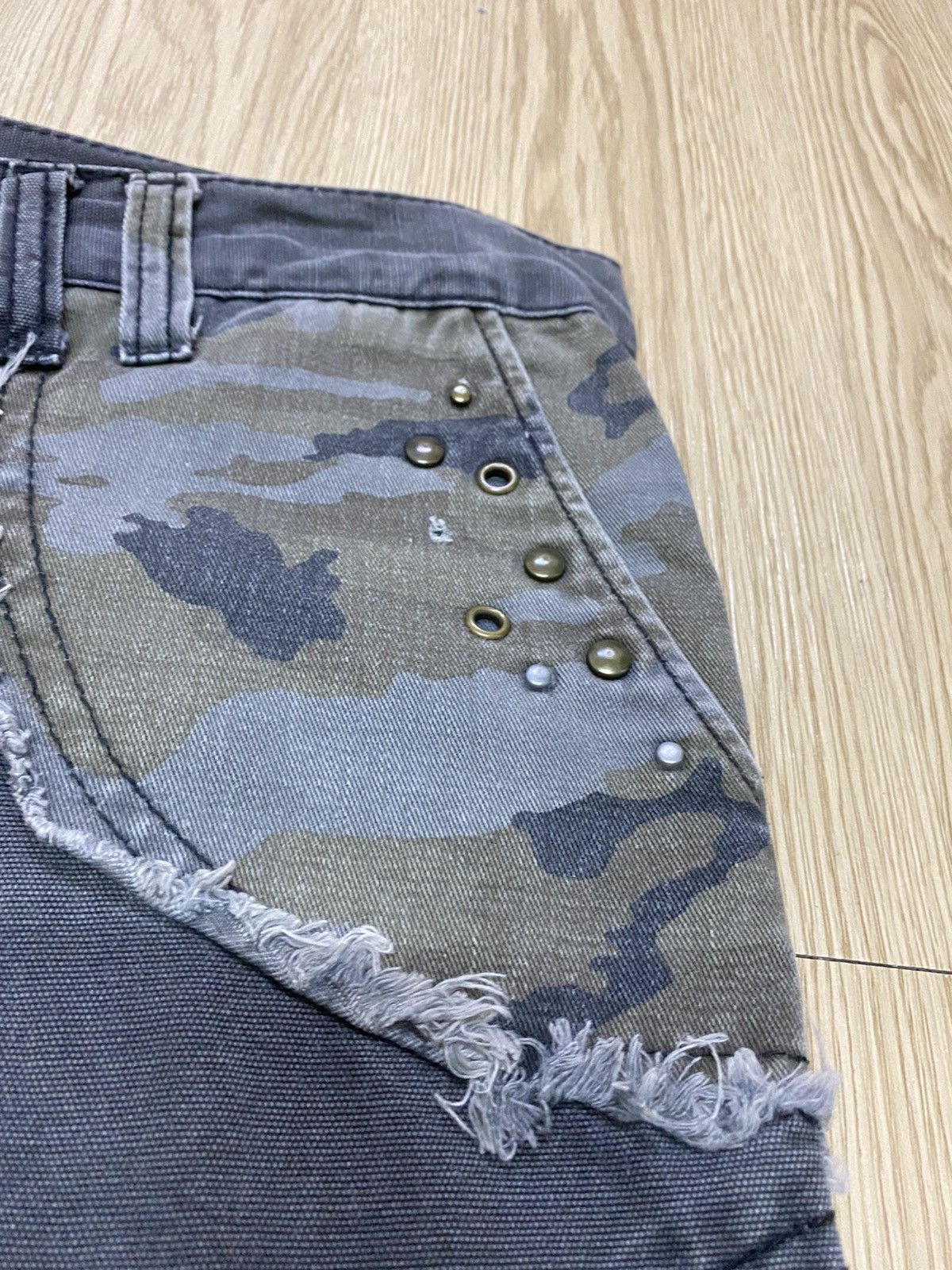 Japanese Brand Bootcut Cargo Kapital Patchwork Style Size US 32 / EU 48 - 4 Thumbnail