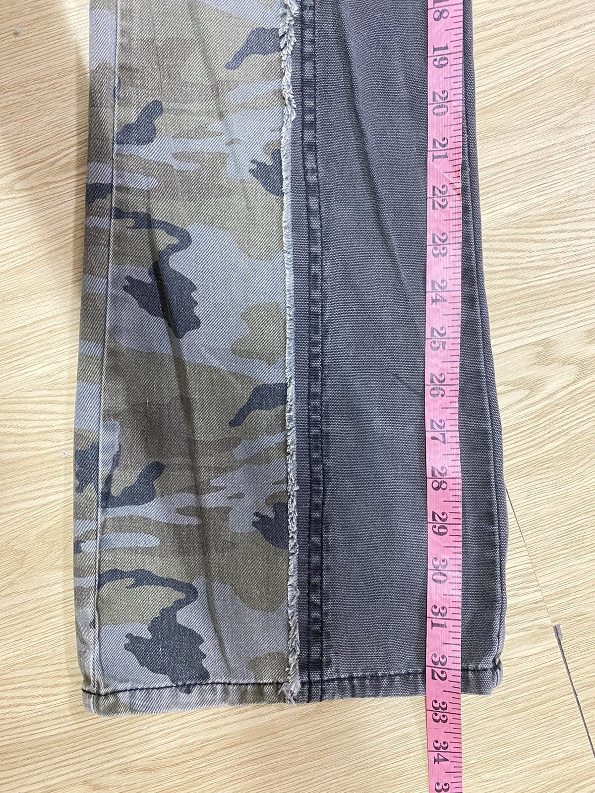 Japanese Brand Bootcut Cargo Kapital Patchwork Style Size US 32 / EU 48 - 18 Thumbnail