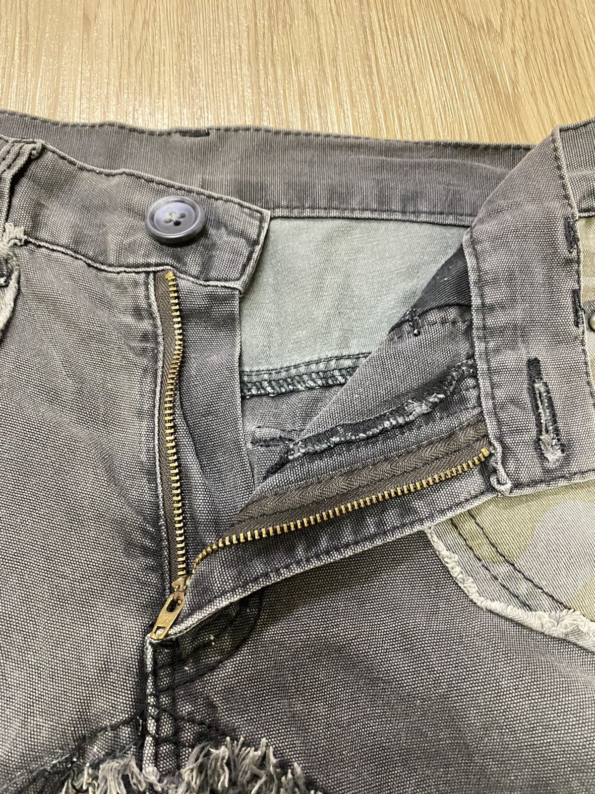 Japanese Brand Bootcut Cargo Kapital Patchwork Style Size US 32 / EU 48 - 12 Thumbnail