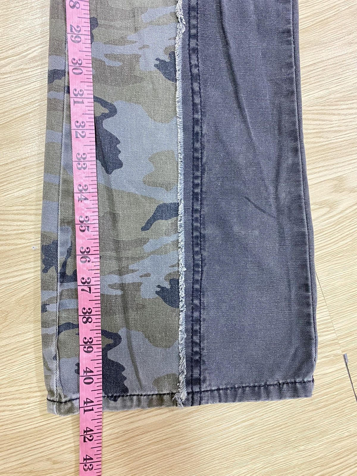 Japanese Brand Bootcut Cargo Kapital Patchwork Style Size US 32 / EU 48 - 19 Thumbnail
