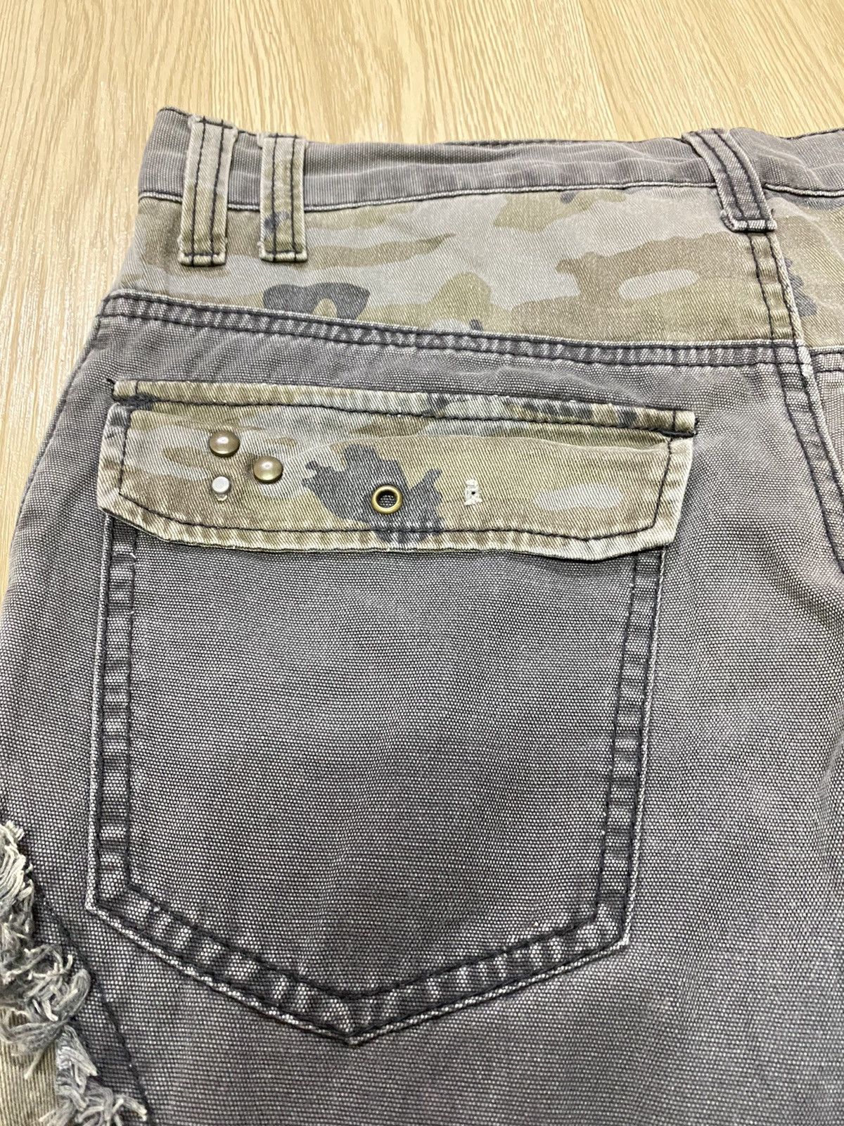 Japanese Brand Bootcut Cargo Kapital Patchwork Style Size US 32 / EU 48 - 8 Thumbnail