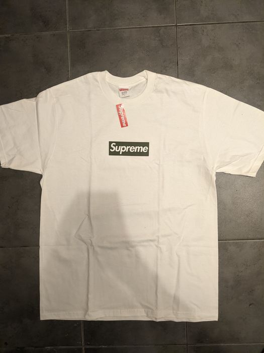 SUPREME Berlin Box Logo Tee white L Genuine / 30714