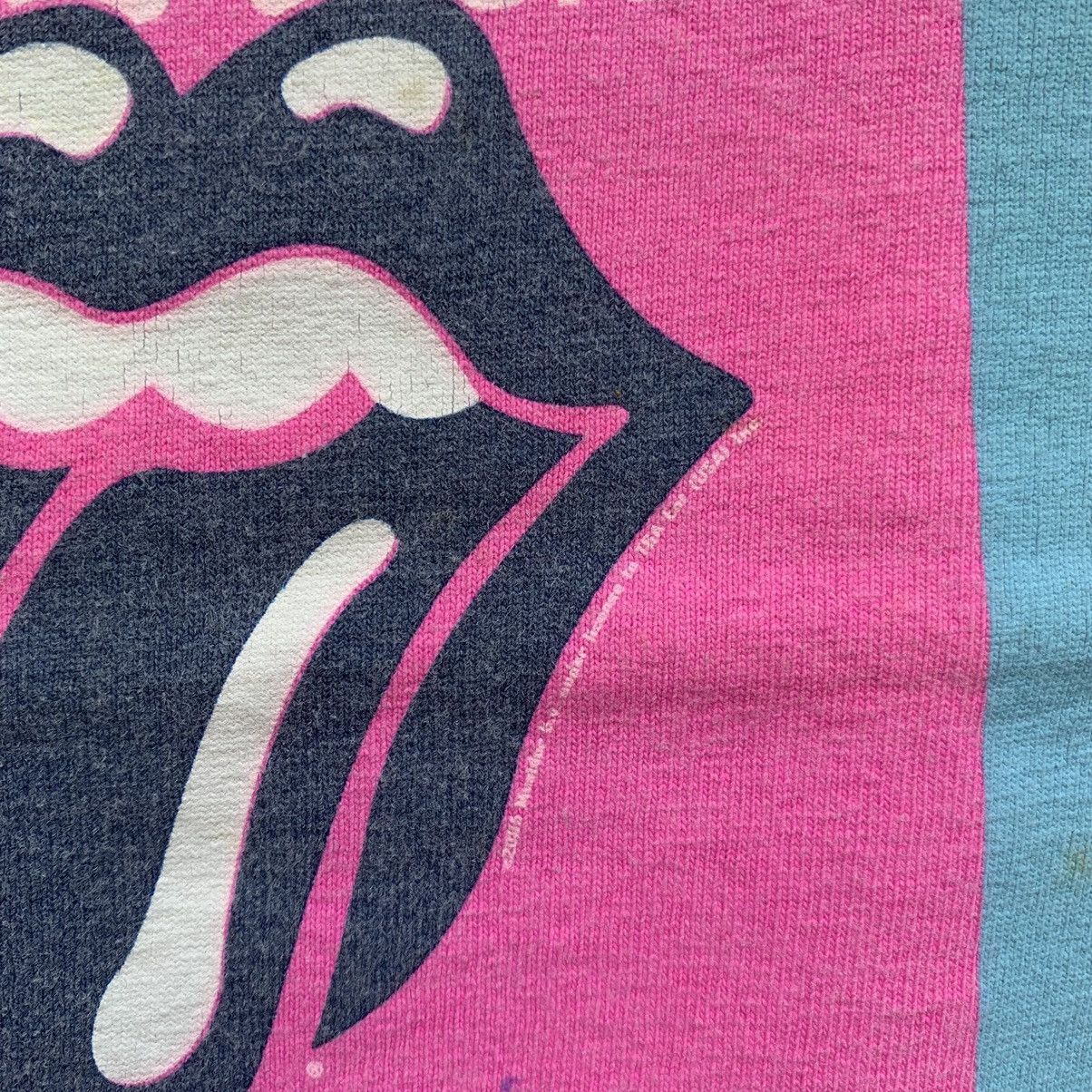 Band Tees × The Rolling Stones × Vintage Vintage THE ROLLING STONES POP ART ANDY WARHOL DESIGN Tshirt Size US L / EU 52-54 / 3 - 6 Thumbnail