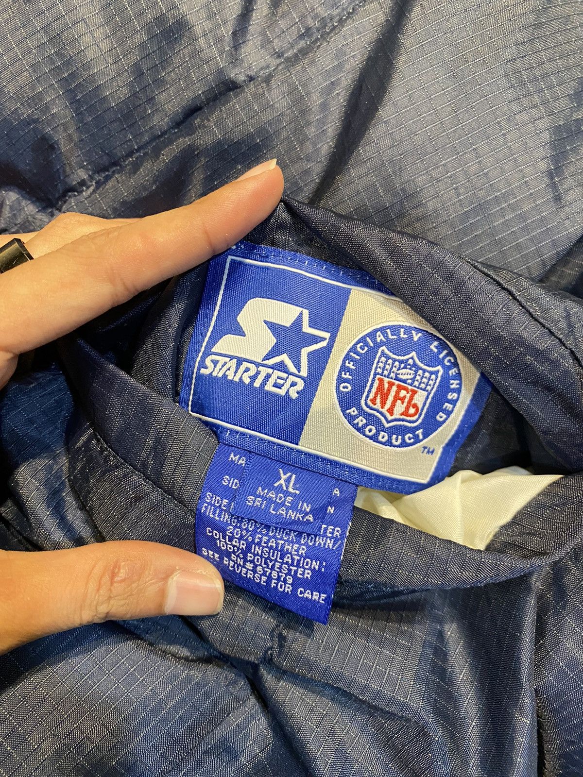 NFL × Starter × Vintage VINTAGE RARE‼️Dallas Cowboys NFL By Starter Reversible Puffe Size US XL / EU 56 / 4 - 15 Thumbnail