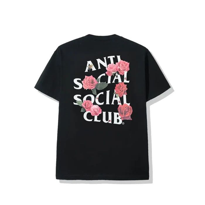 Anti social social club Smells bad black tee