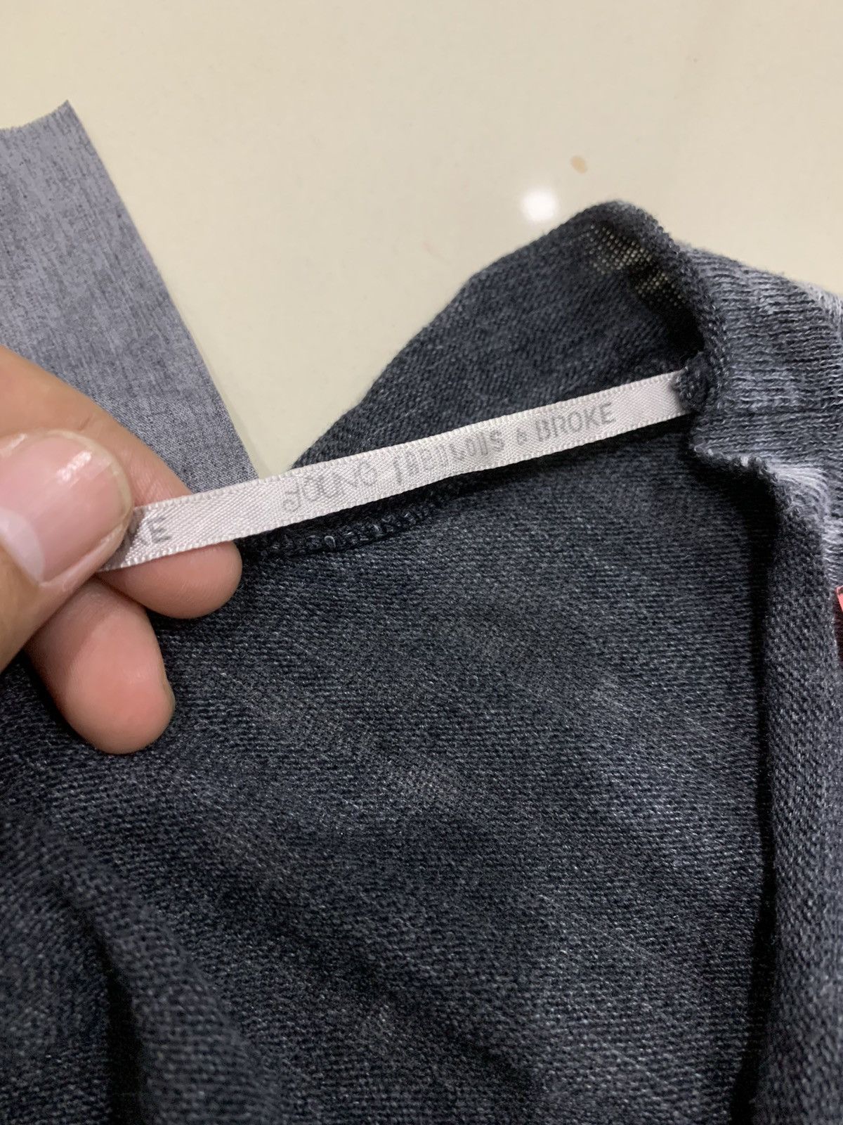Japanese Brand YOUNG RECKLESS & BROKE ASSYMETRICAL KNITTED SHIRT Size US XS / EU 42 / 0 - 6 Thumbnail