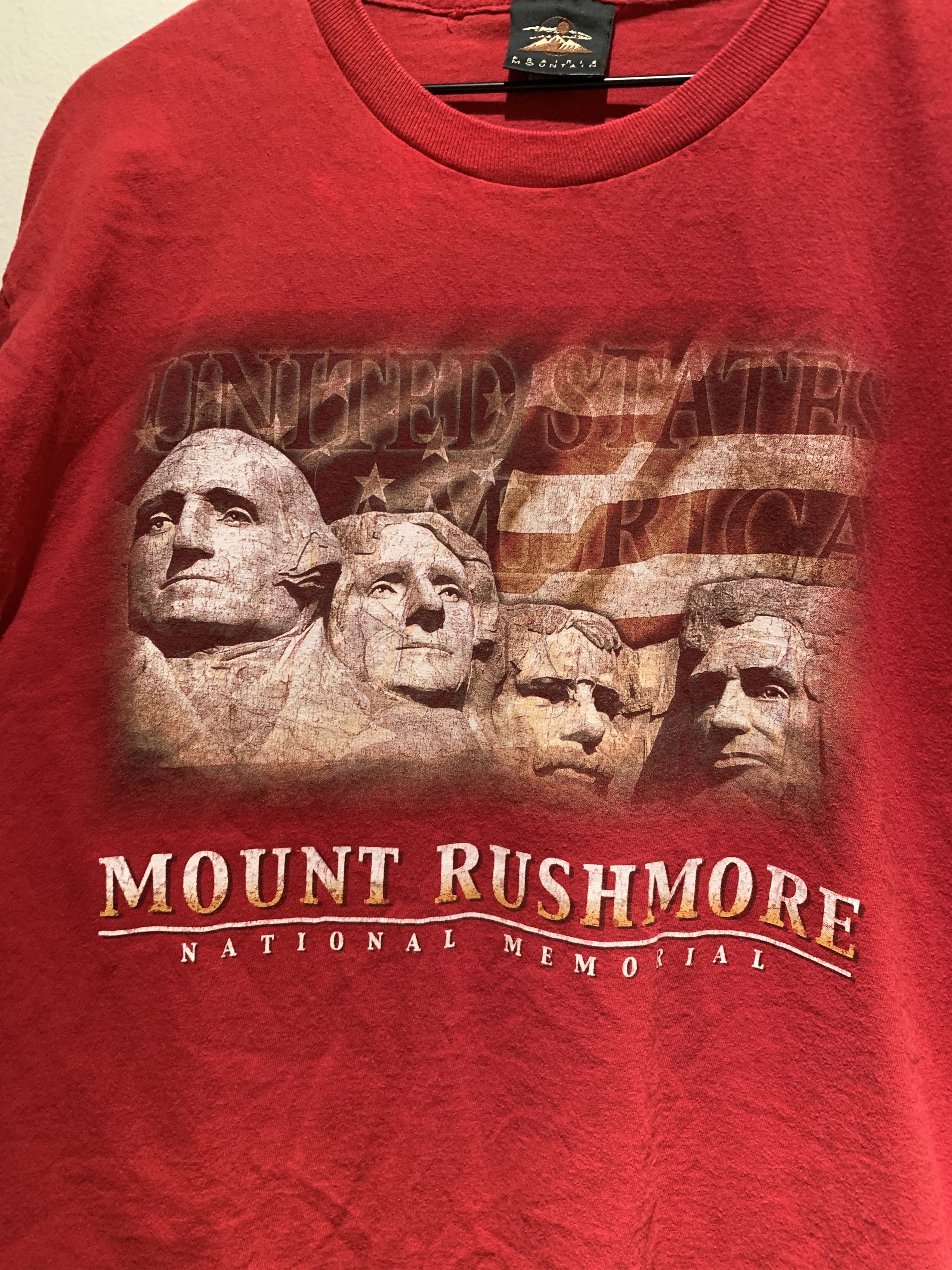 Vintage *RARE* Vintage Mount Rushmore USA Made Shirt - M Size US M / EU 48-50 / 2 - 2 Thumbnail