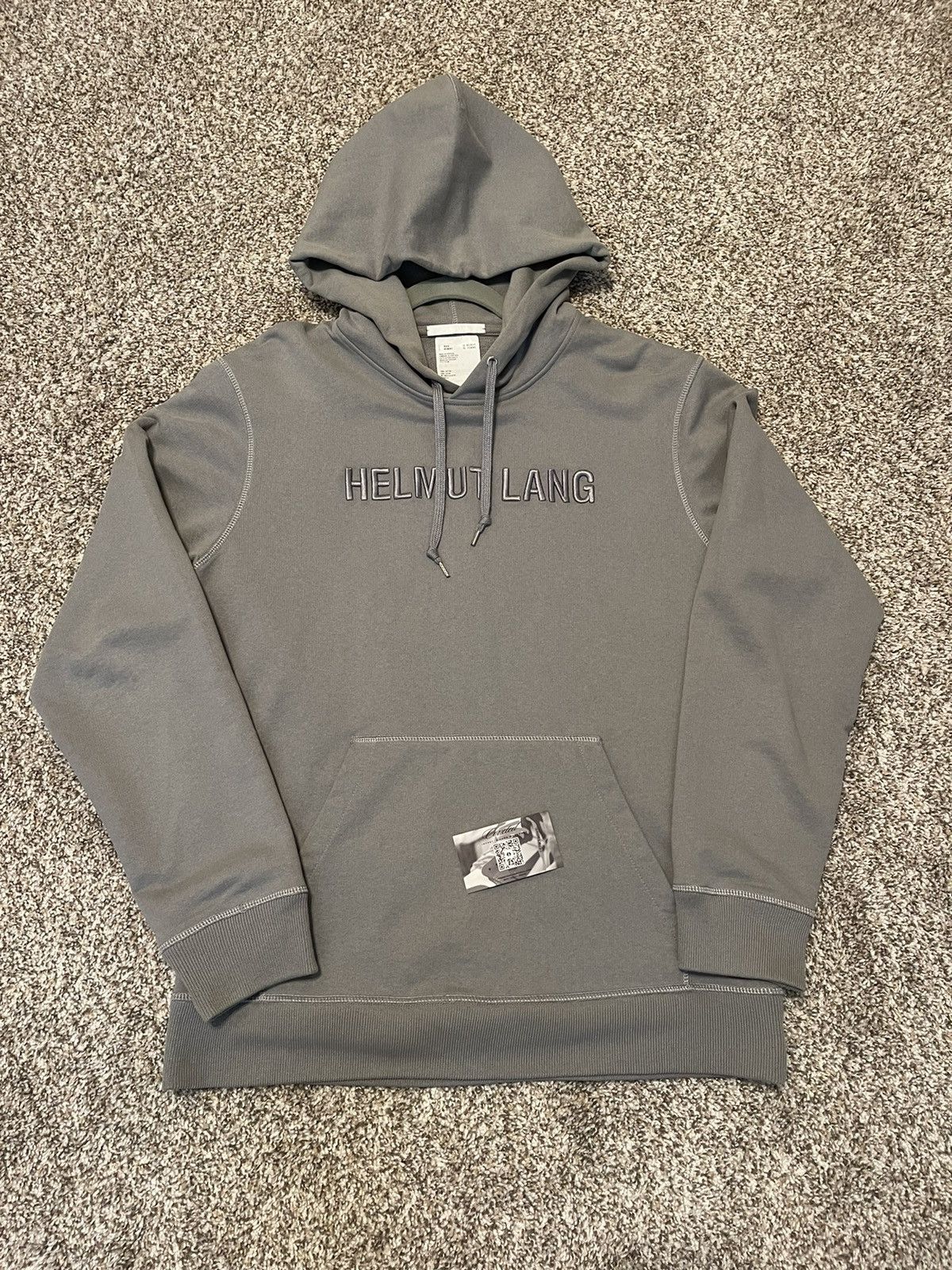 helmut lang standard hoodie
