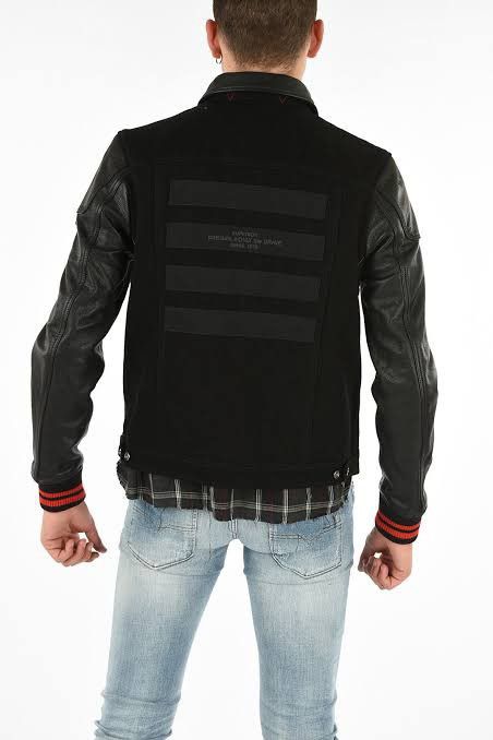 Diesel Diesel J-YUKI leather jacket Size US XL / EU 56 / 4 - 7 Thumbnail