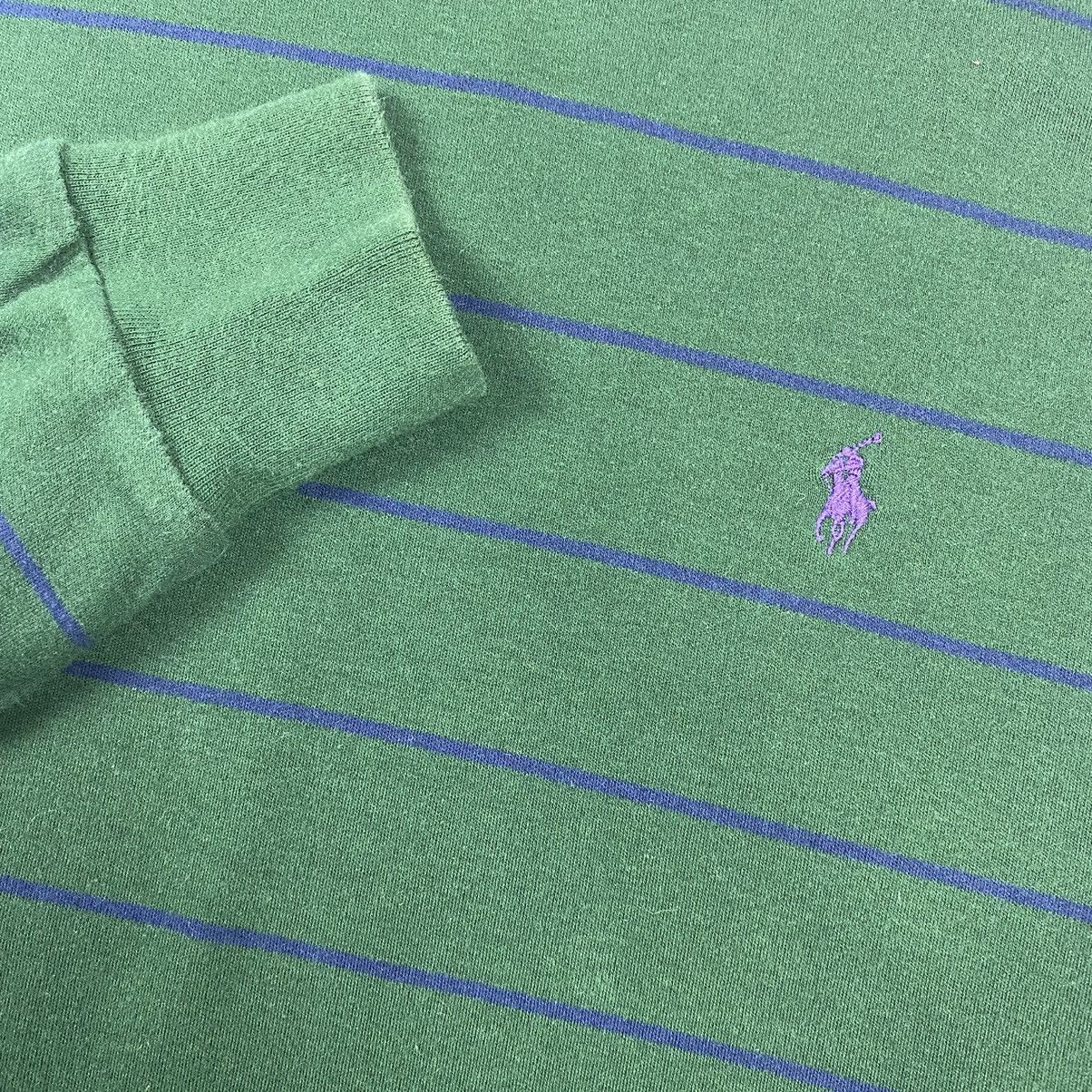Polo Ralph Lauren Vintage 90s Polo Ralph Lauren Turtle Neck Shirt Size L Size US L / EU 52-54 / 3 - 3 Thumbnail