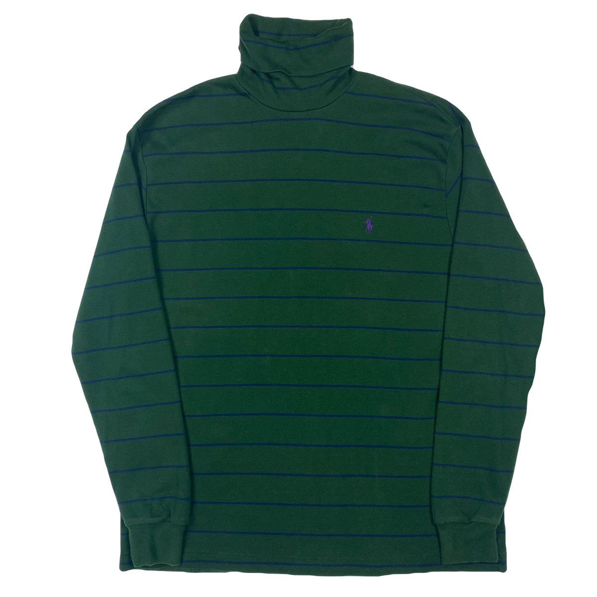 Polo Ralph Lauren Vintage 90s Polo Ralph Lauren Turtle Neck Shirt Size L Size US L / EU 52-54 / 3 - 1 Thumbnail