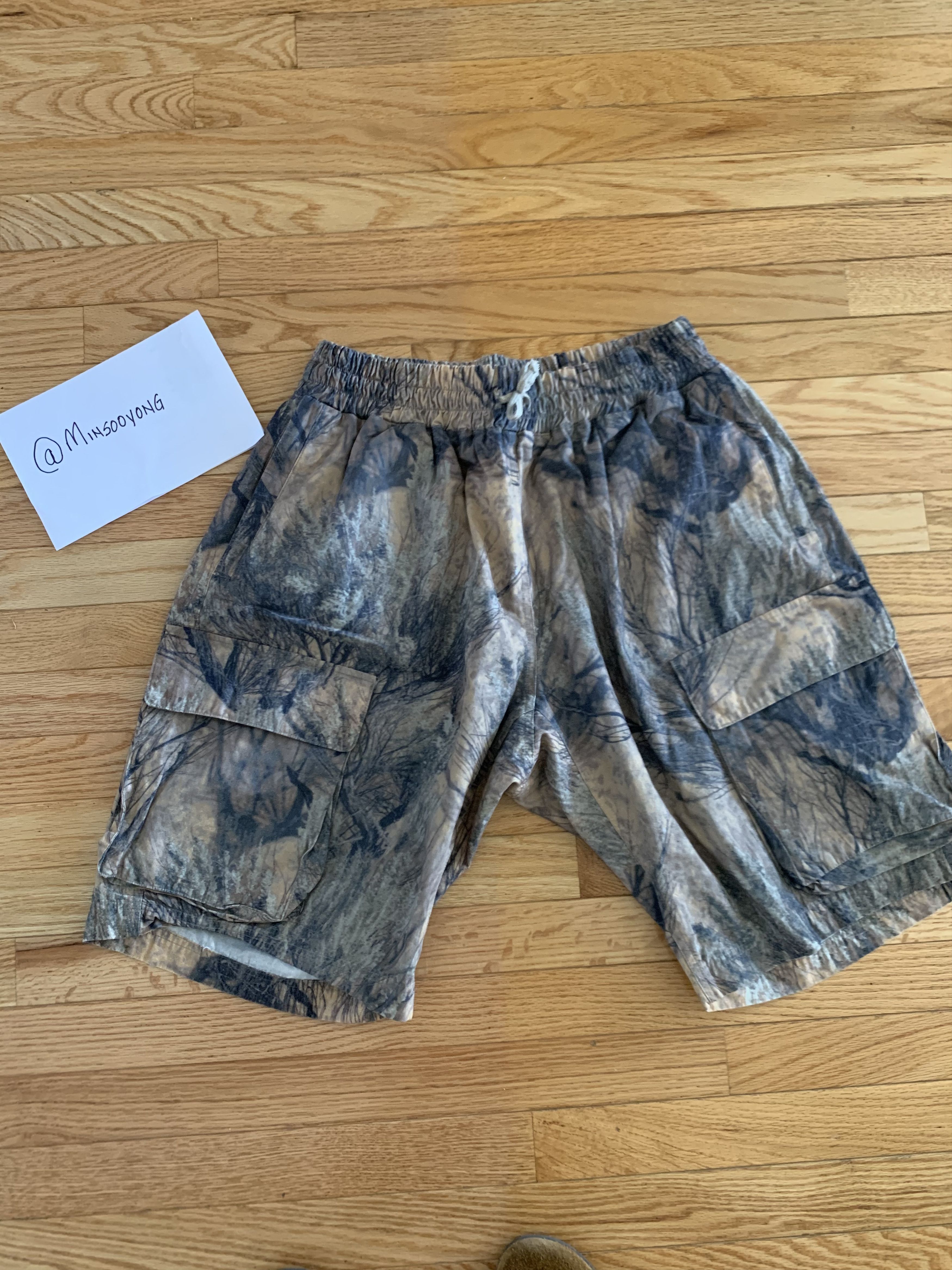 yeezy season 1 shorts