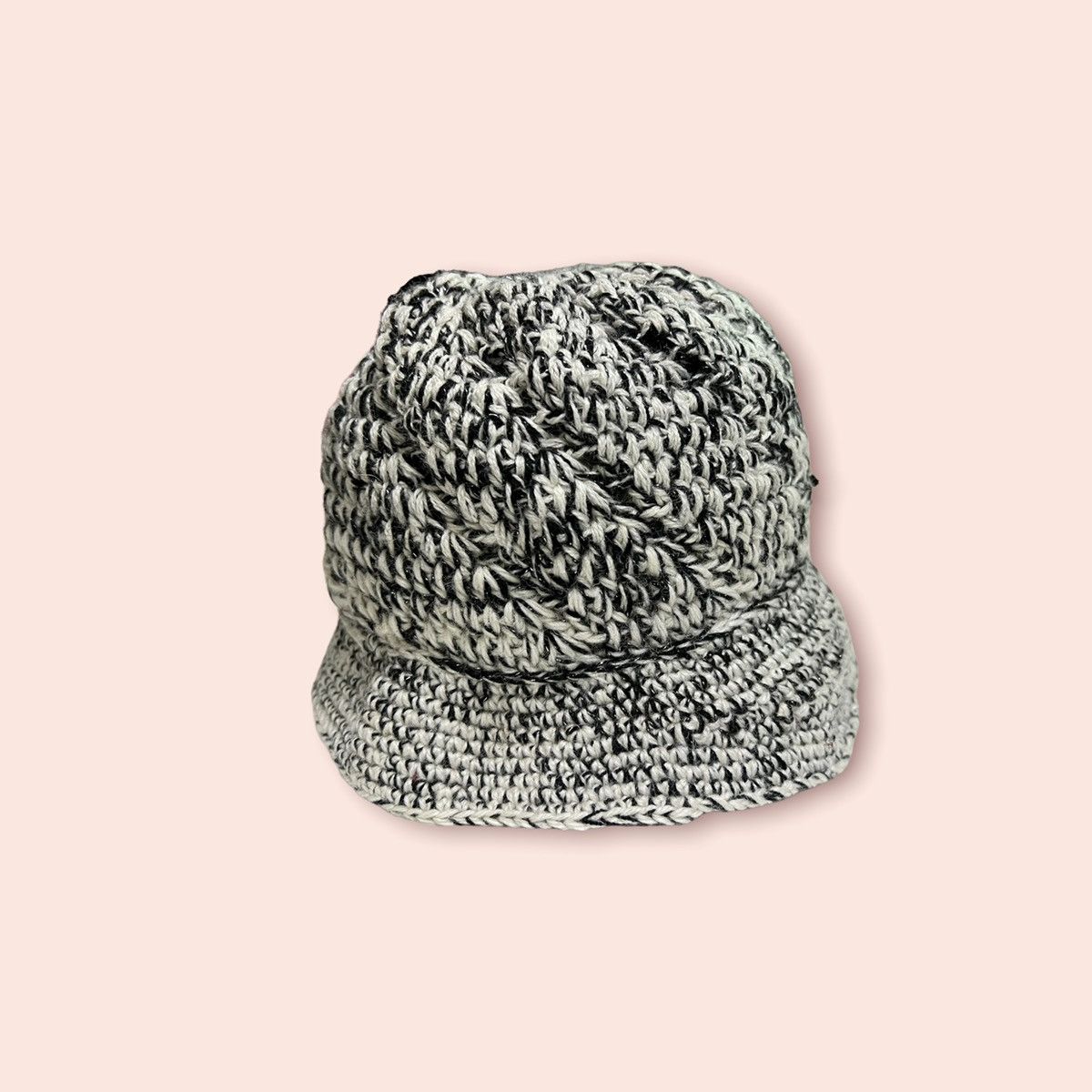 Handmade × Vintage VINTAGE HAND MADE KNITTED BUCKET HAT Size ONE SIZE - 7 Thumbnail