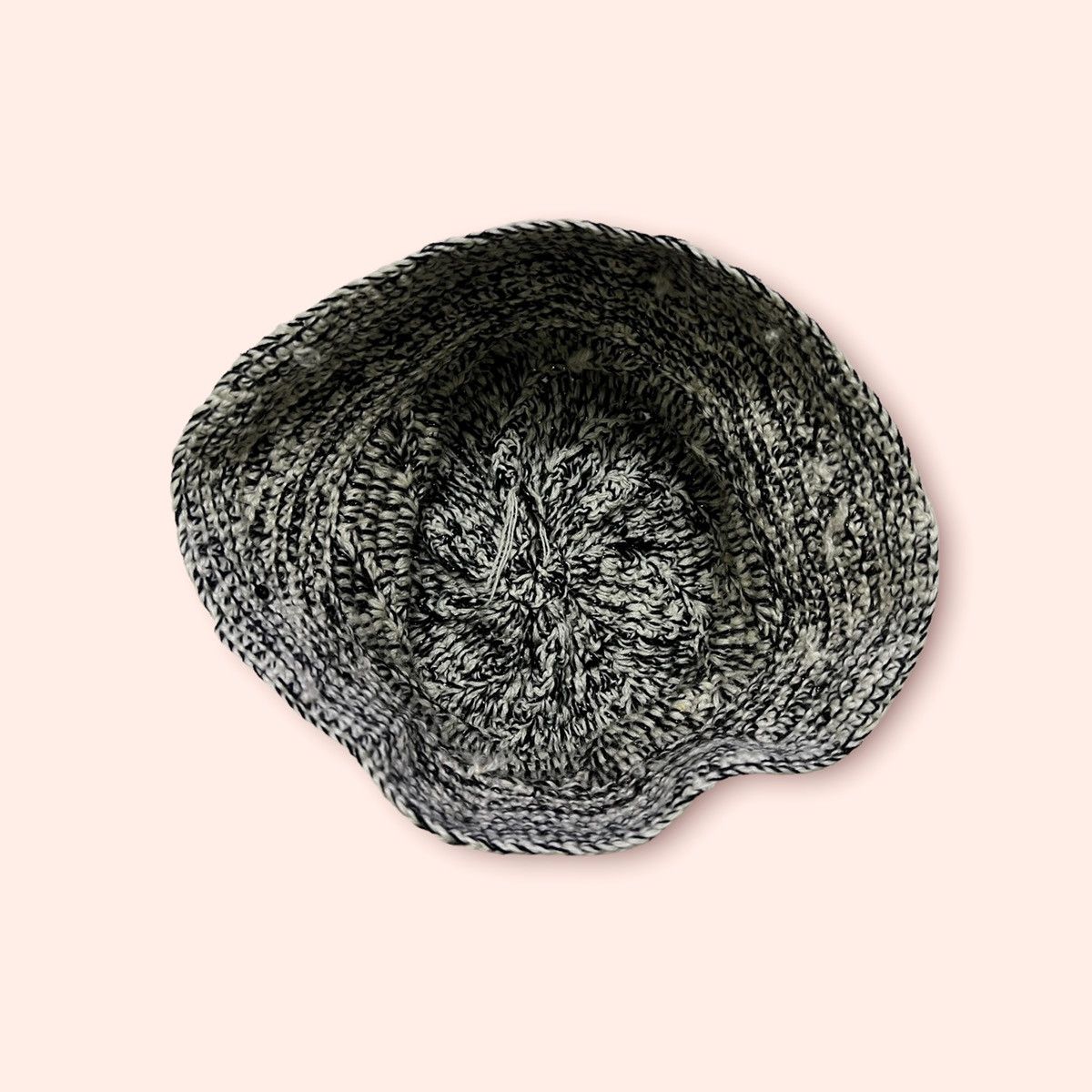 Handmade × Vintage VINTAGE HAND MADE KNITTED BUCKET HAT Size ONE SIZE - 15 Thumbnail