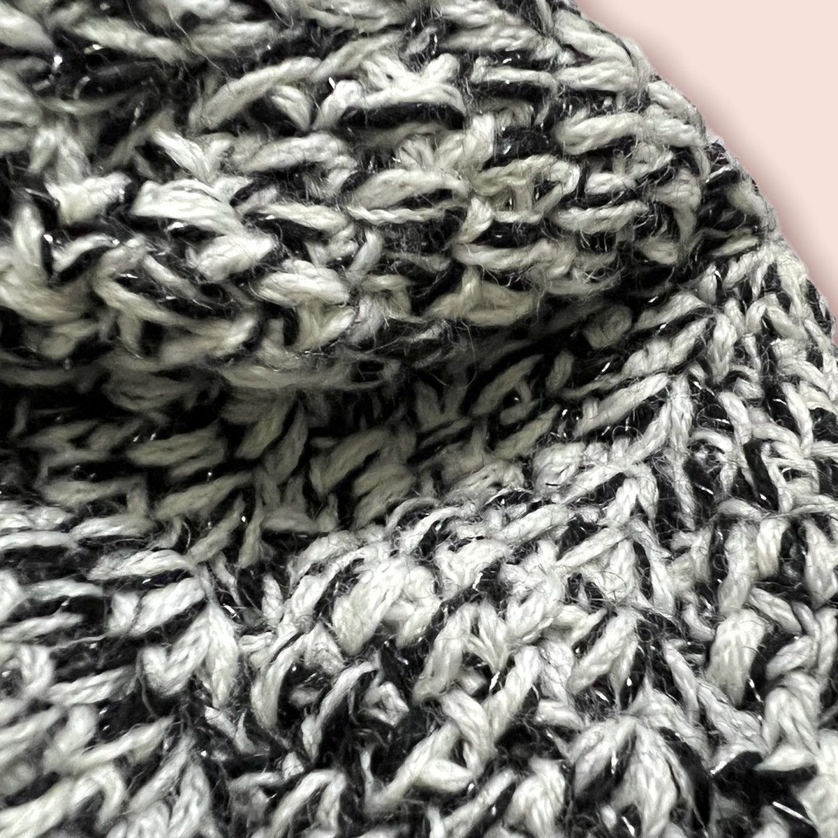 Handmade × Vintage VINTAGE HAND MADE KNITTED BUCKET HAT Size ONE SIZE - 13 Thumbnail