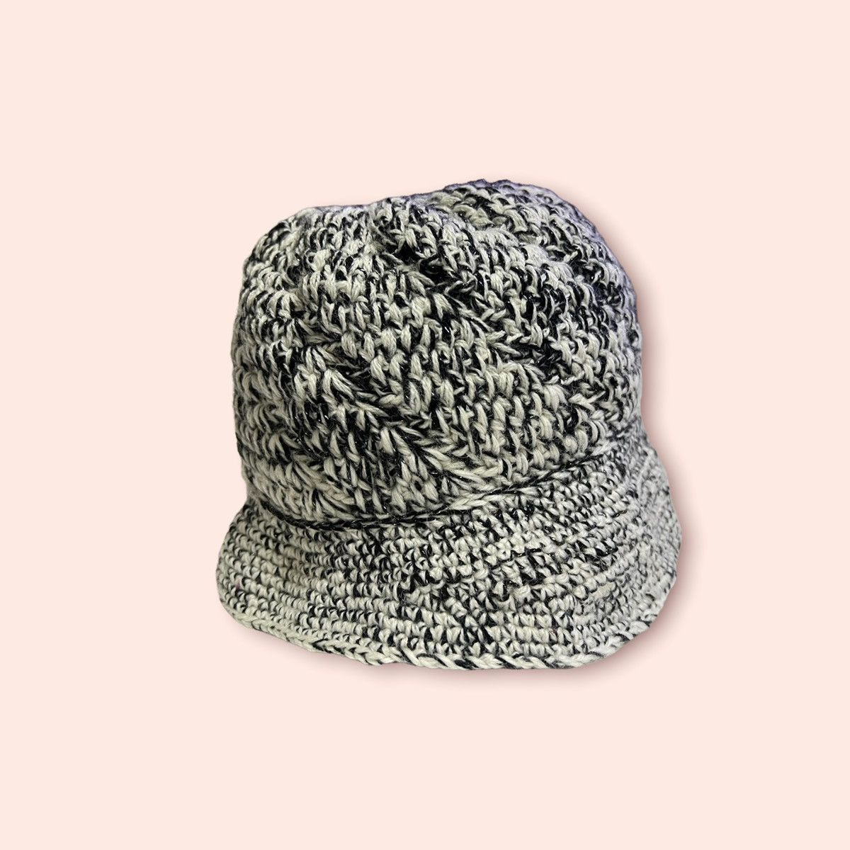 Handmade × Vintage VINTAGE HAND MADE KNITTED BUCKET HAT Size ONE SIZE - 6 Thumbnail