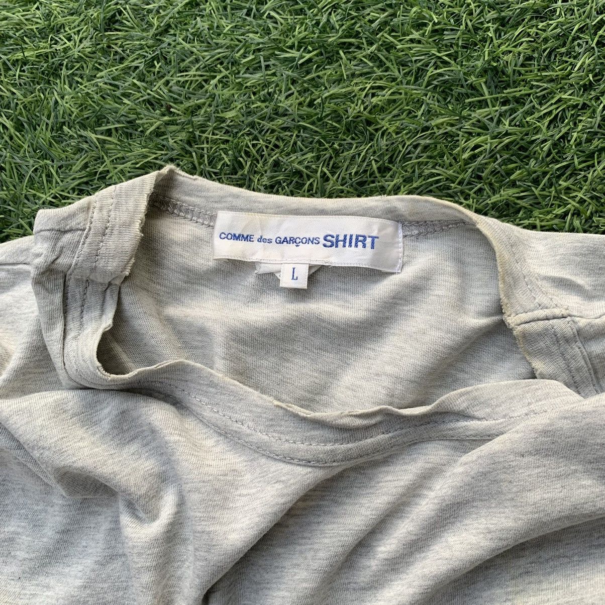 Comme des Garcons × Japanese Brand COMME DES GARCONS PLAIN BASIC T-shirt Size US M / EU 48-50 / 2 - 8 Thumbnail