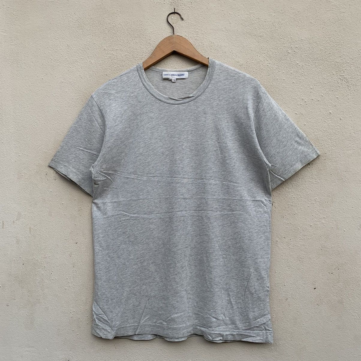 Comme des Garcons × Japanese Brand COMME DES GARCONS PLAIN BASIC T-shirt Size US M / EU 48-50 / 2 - 1 Thumbnail