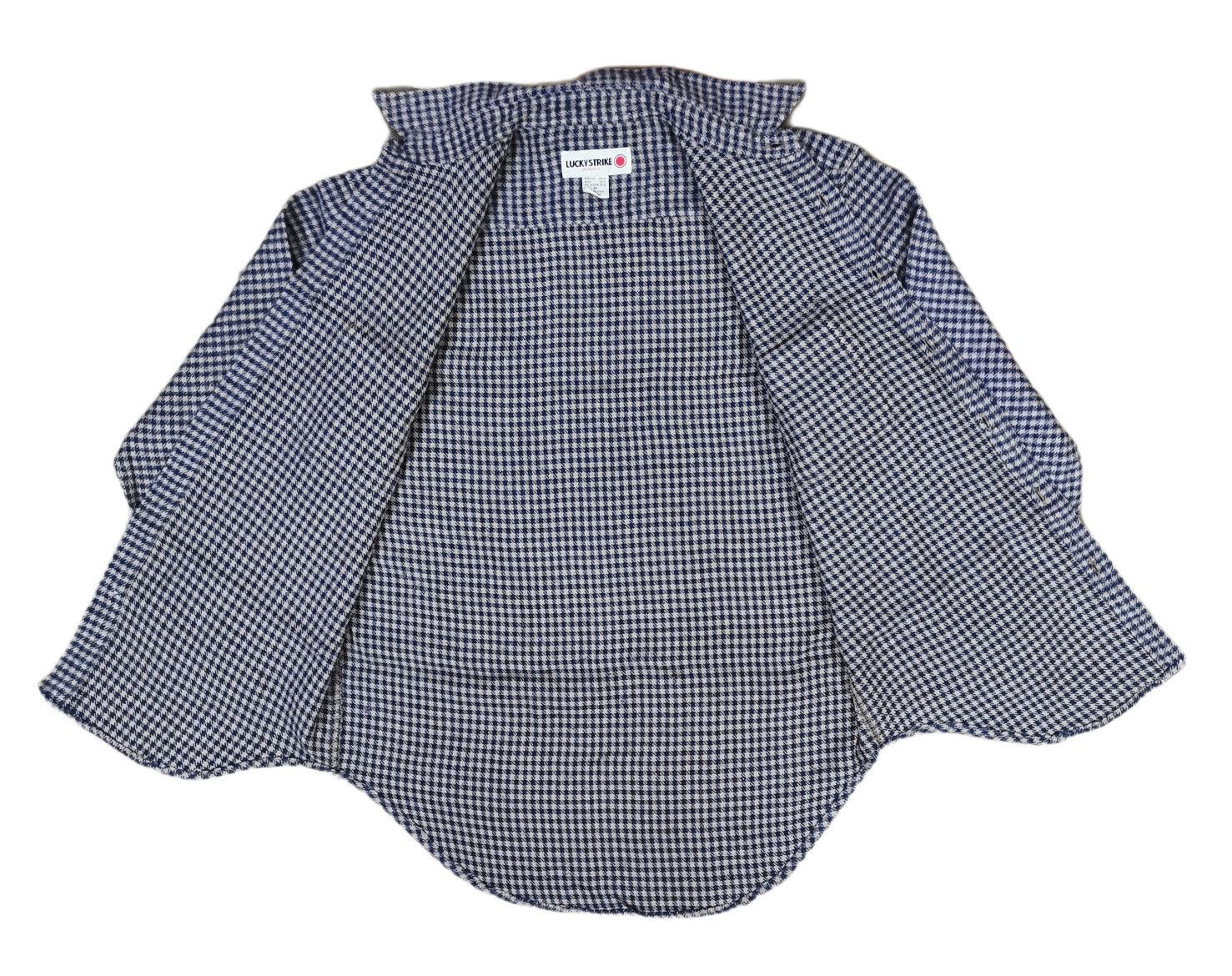 Flannel Vintage Lucky Strike Flannel Shirt Size US M / EU 48-50 / 2 - 9 Thumbnail