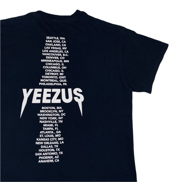 Kanye West KANYE YEEZY WEST YEEZUS TOUR SKI MASK TEE Grailed