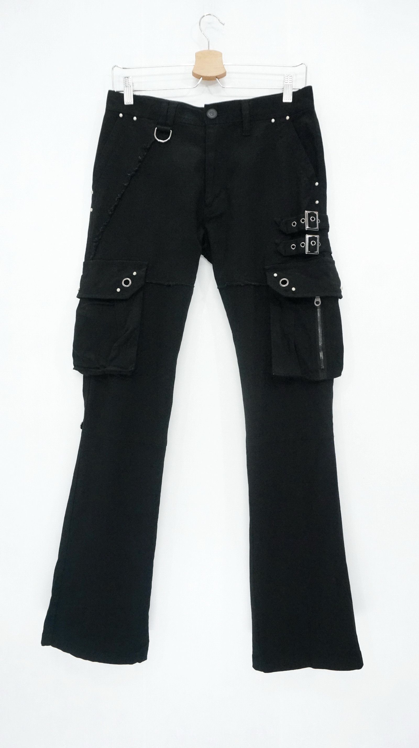 SAUCY COOL Cargo Slim Bondage Roll Up Pant