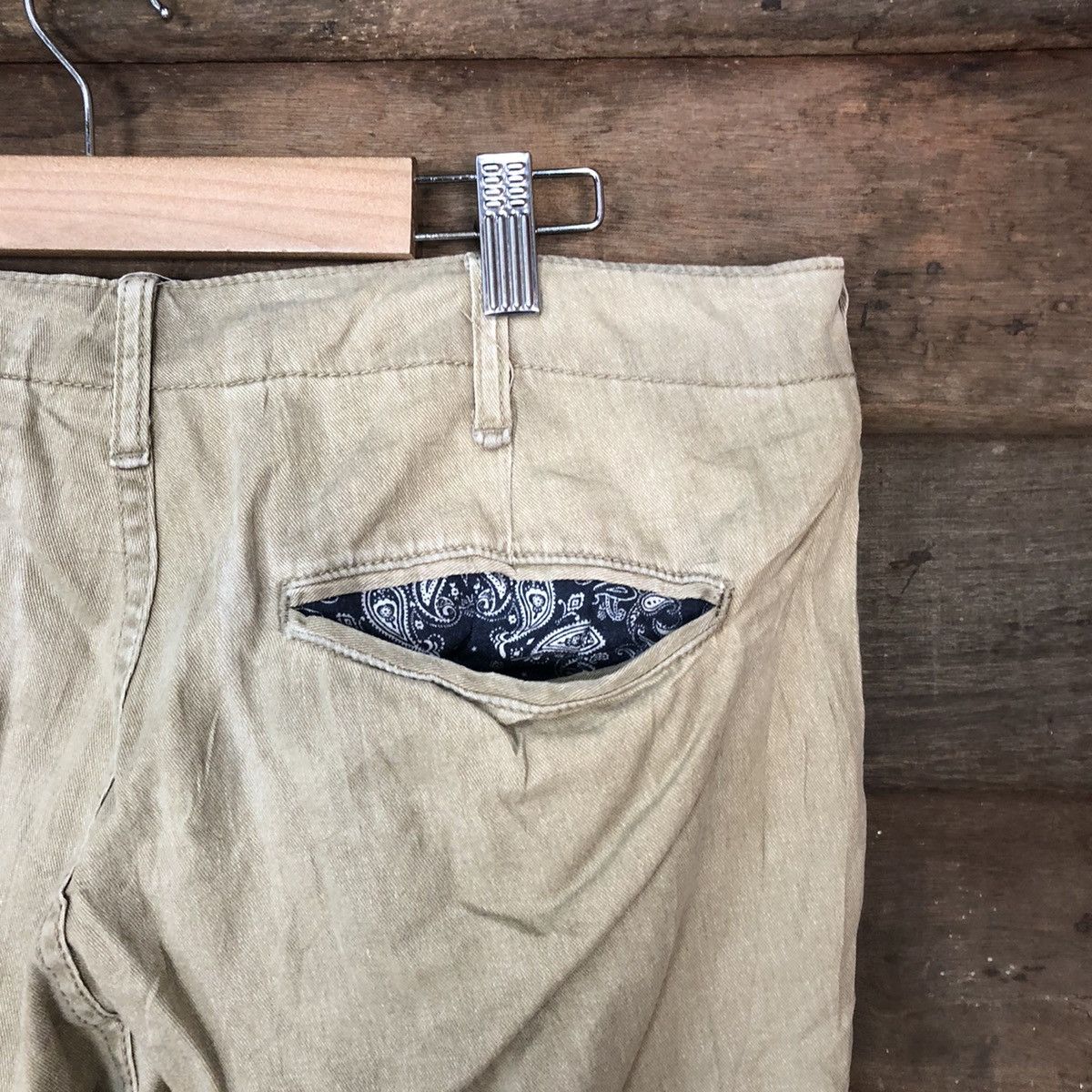 Beams Plus × Japanese Brand × Vintage Beams Plus Brown Cropped Pants #6914 Size US 32 / EU 48 - 12 Thumbnail